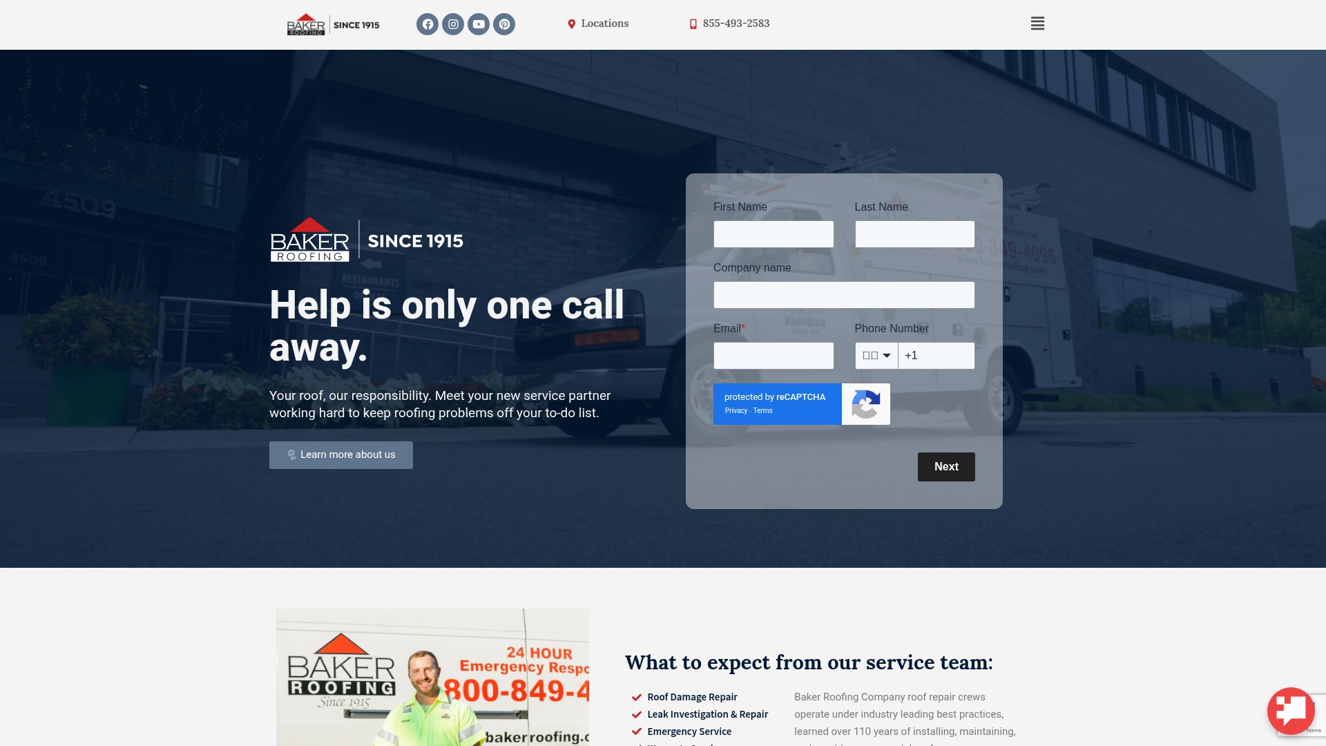 Landing Page