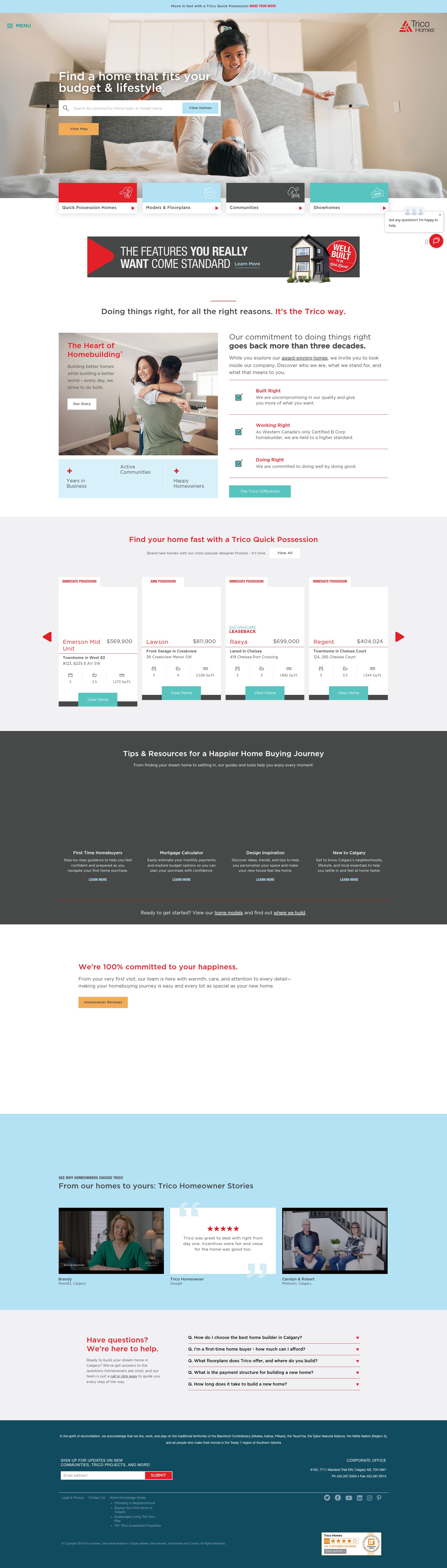 Landing Page