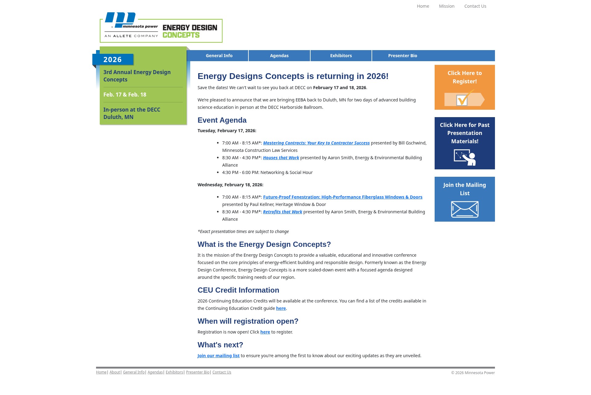 Landing Page