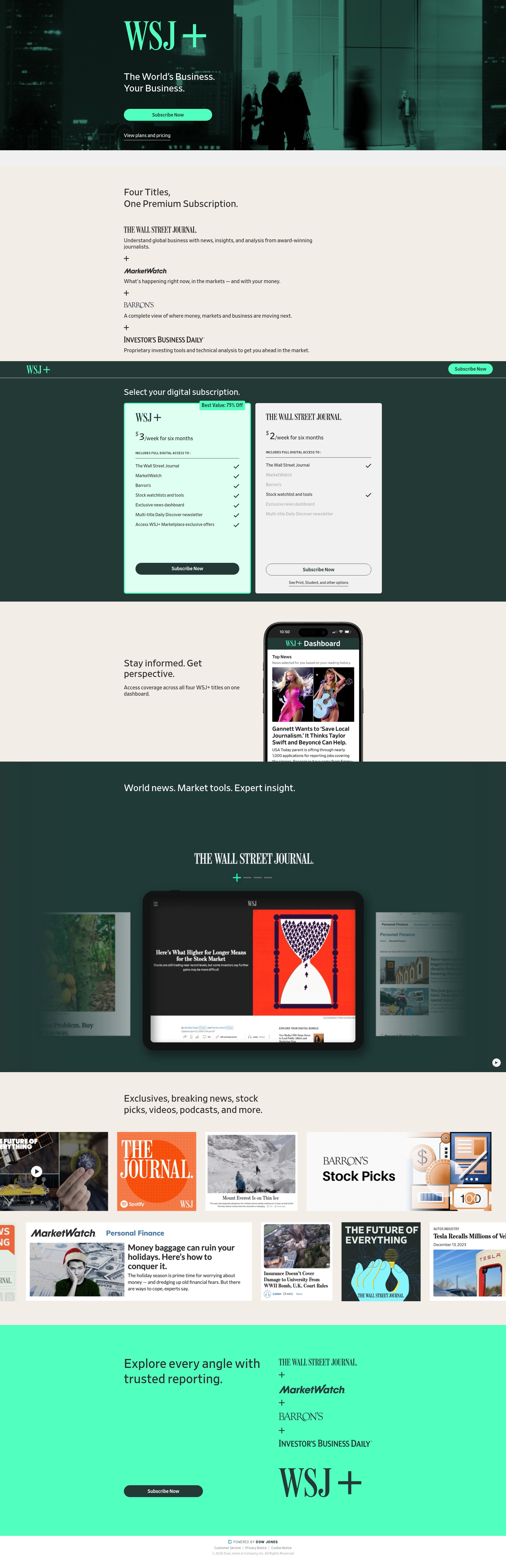 Landing Page