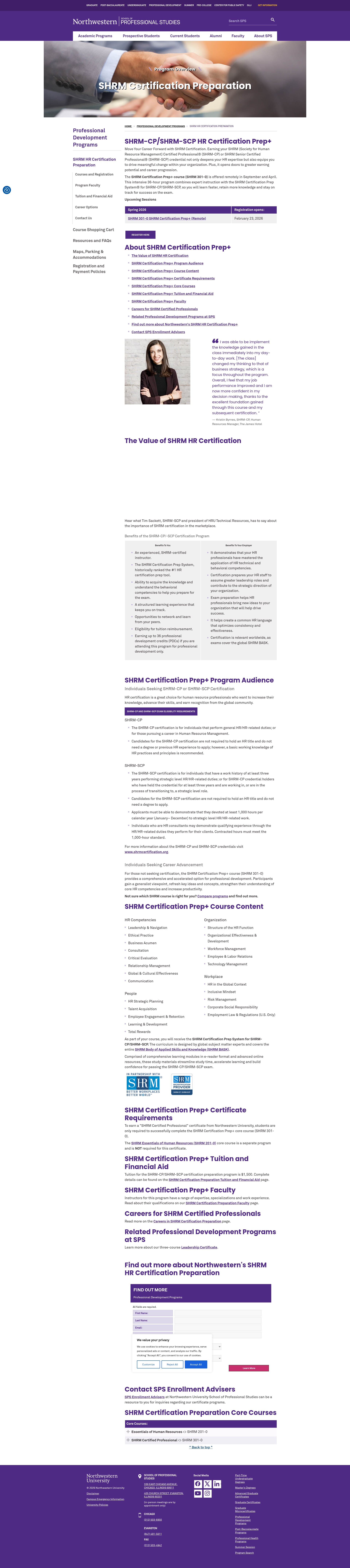 Landing Page