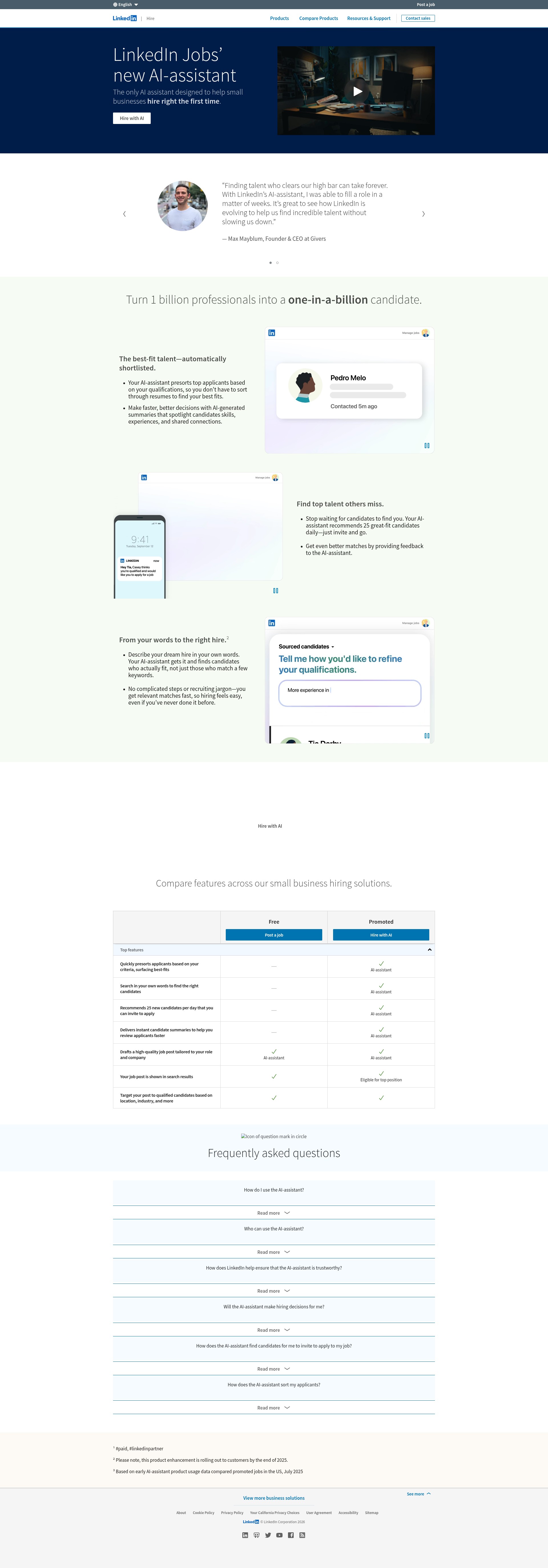 Landing Page