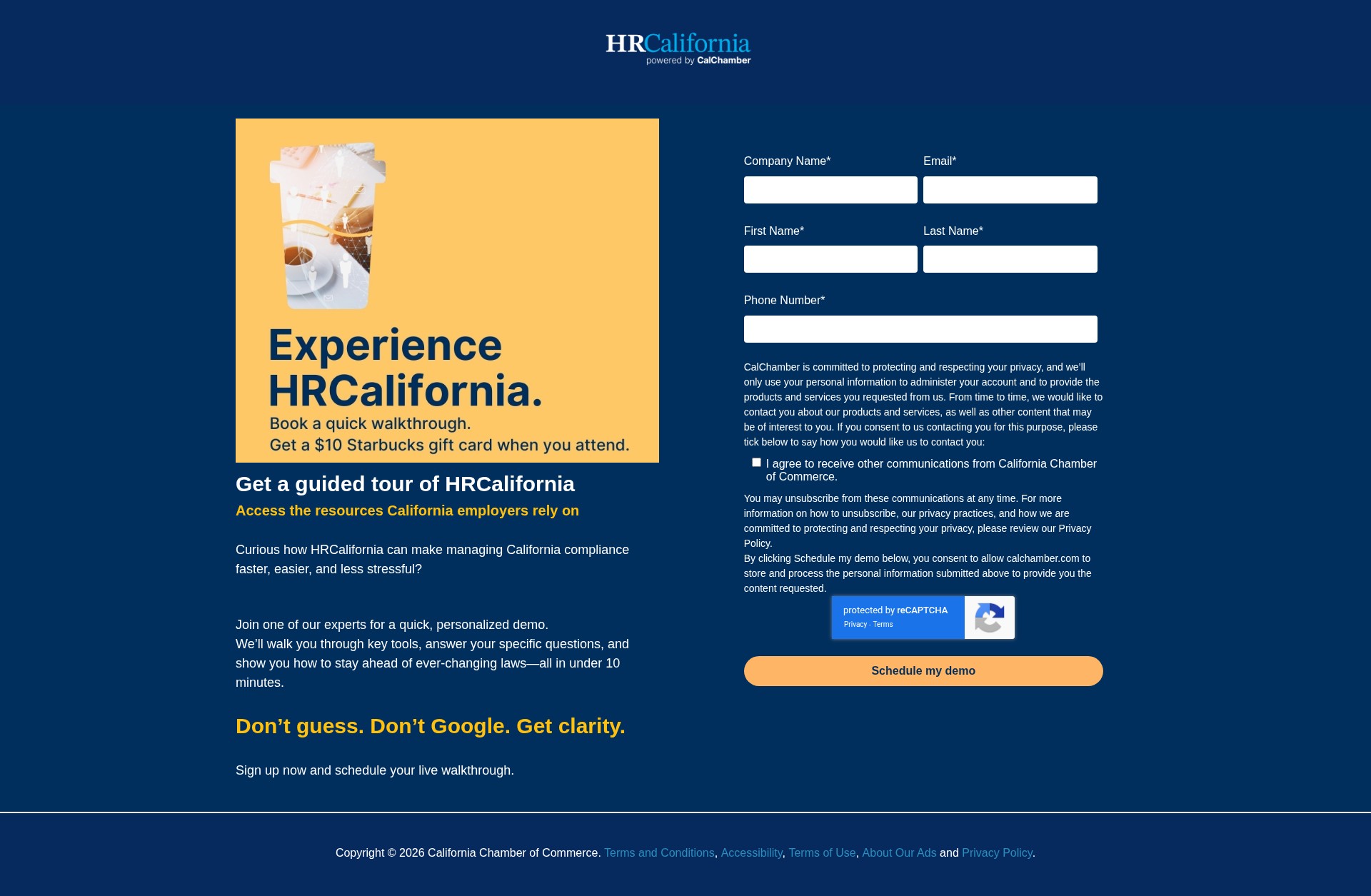 Landing Page