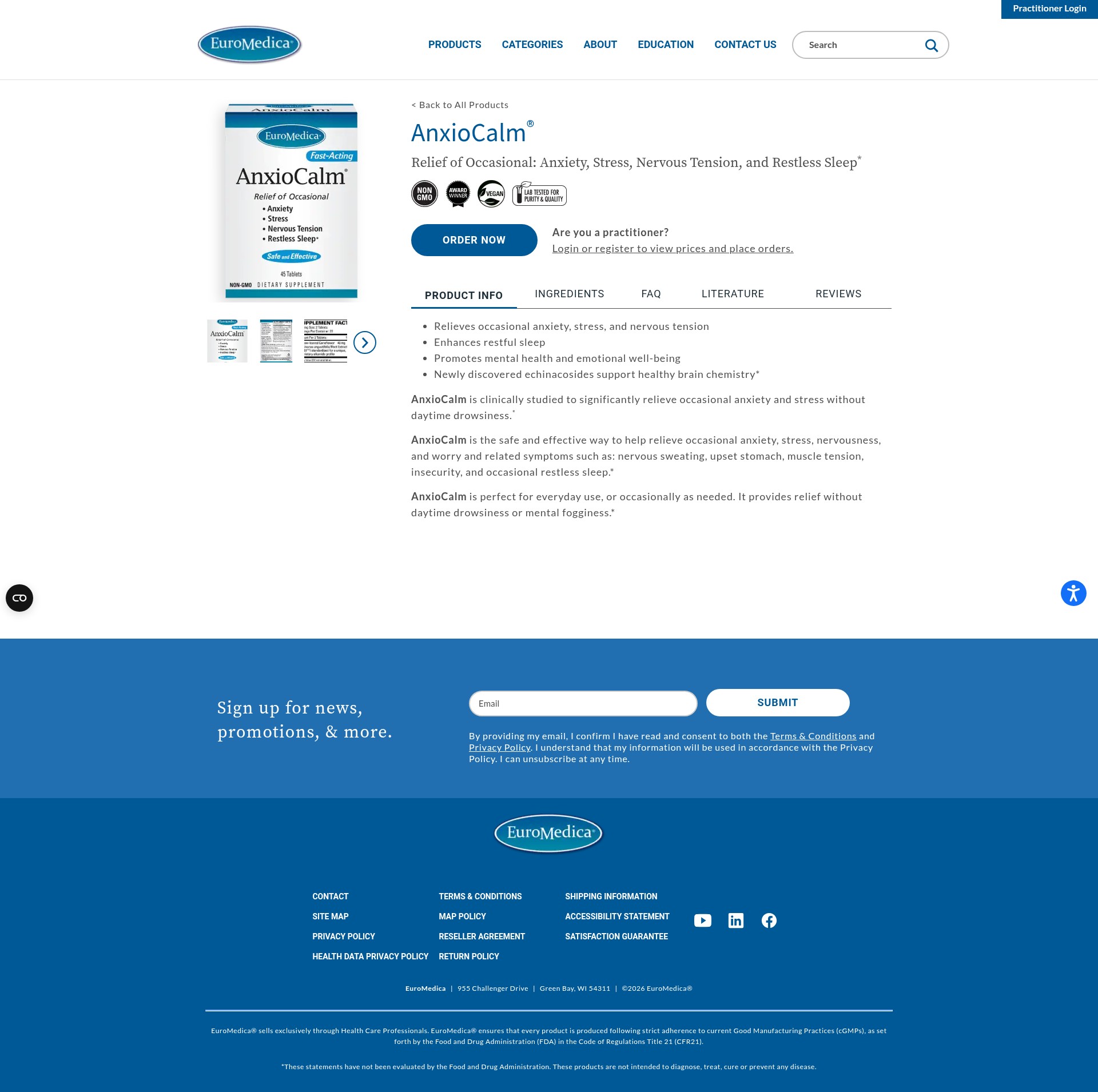 Landing Page