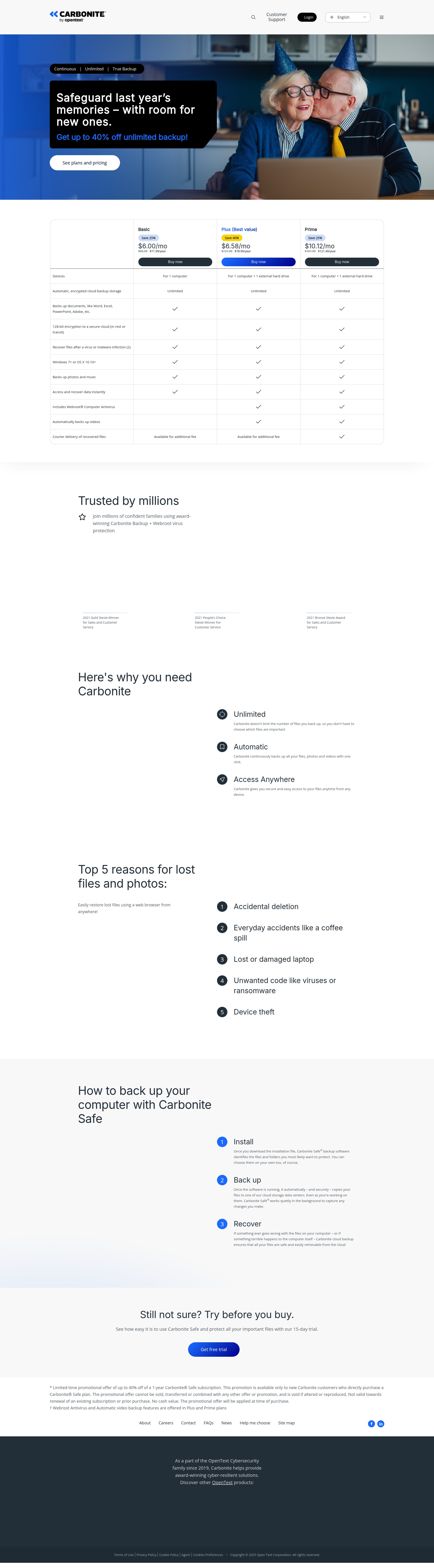 Landing Page