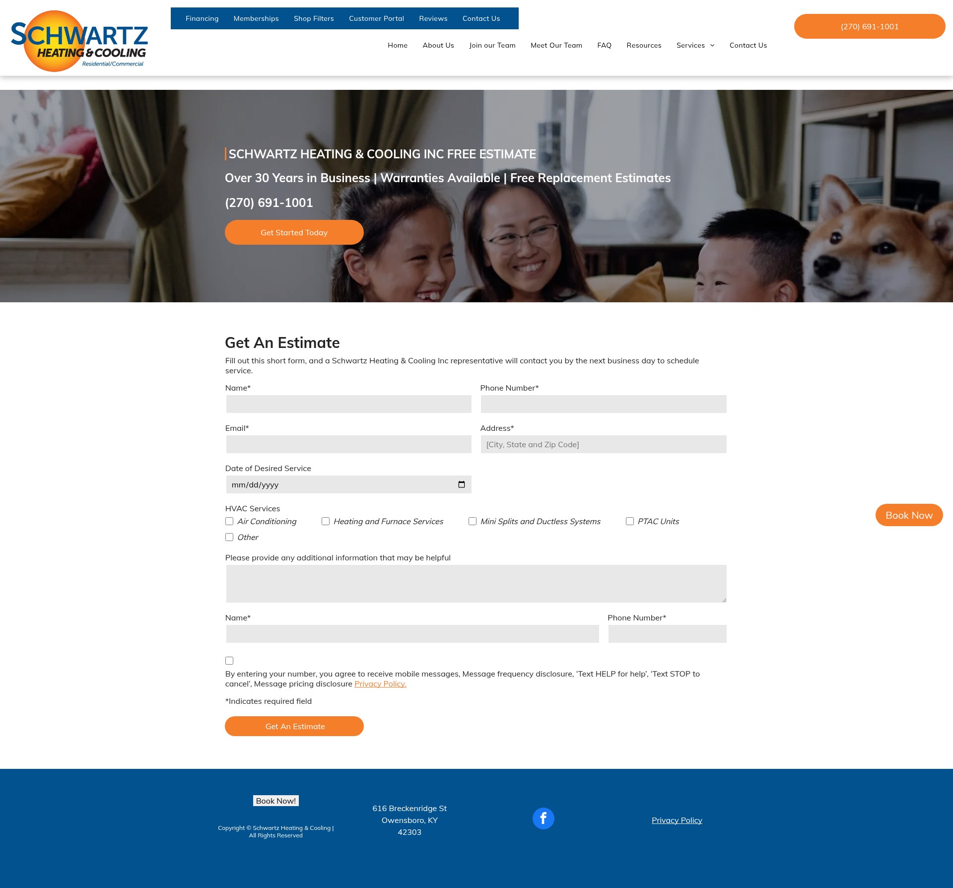 Landing Page