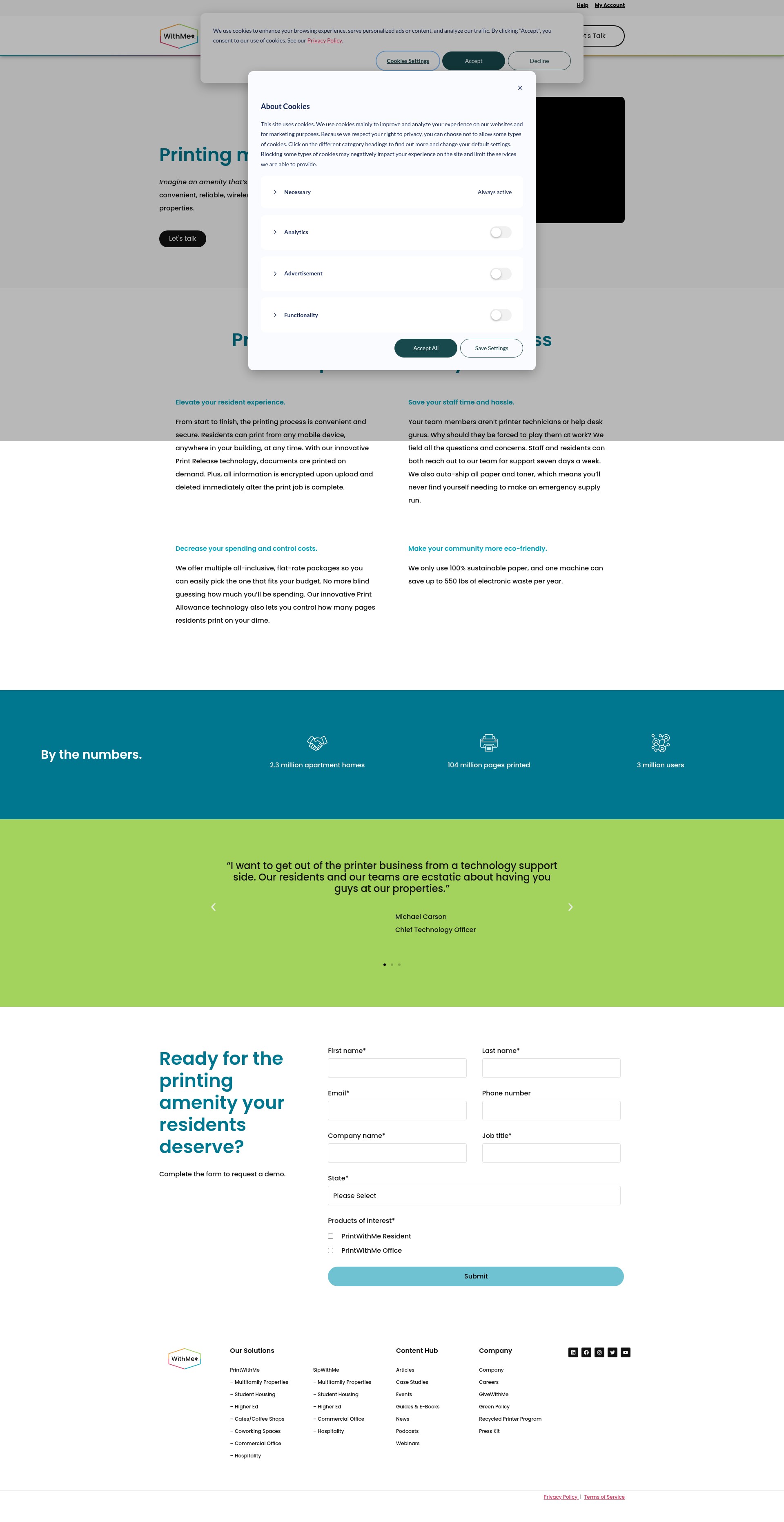 Landing Page