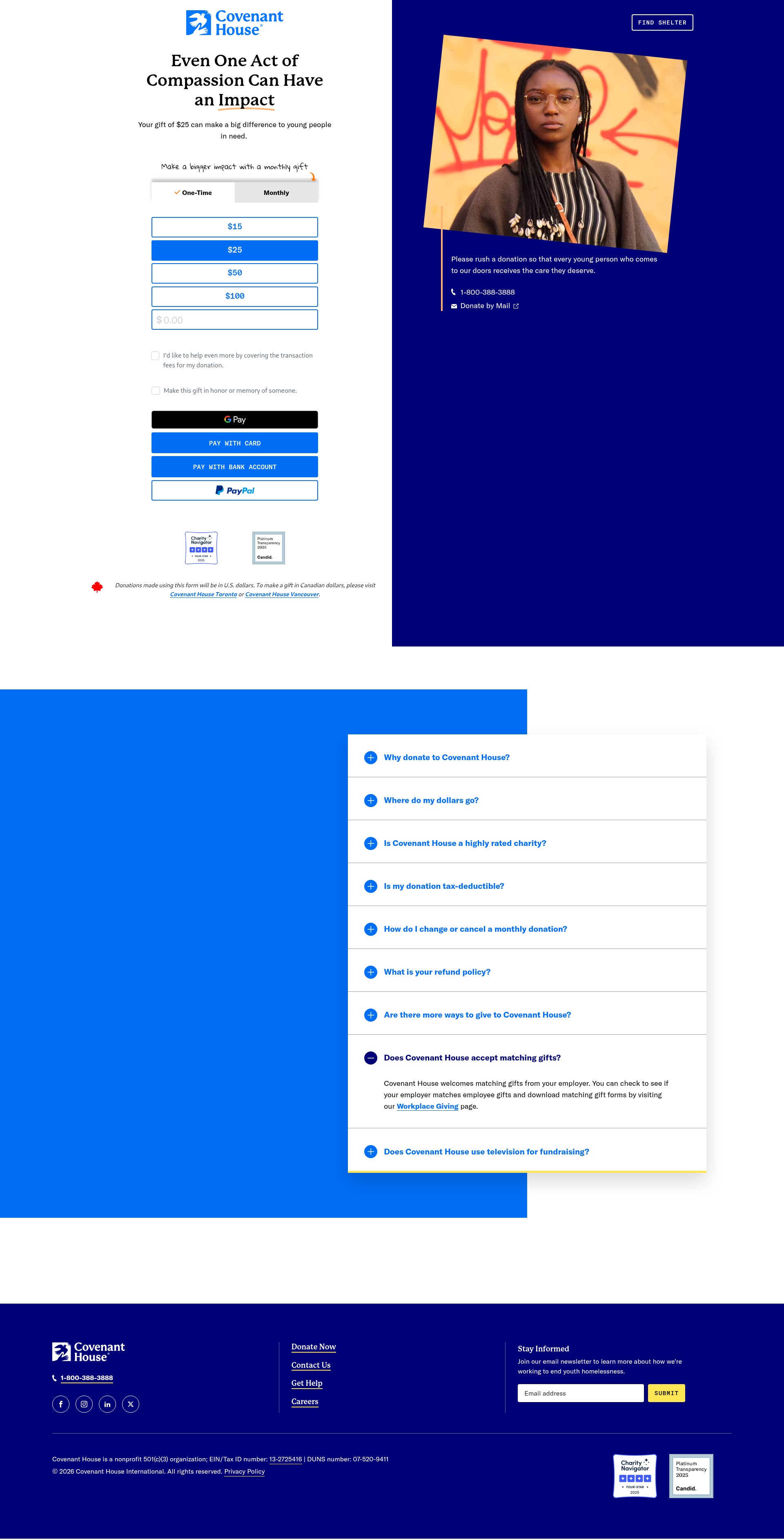 Landing Page