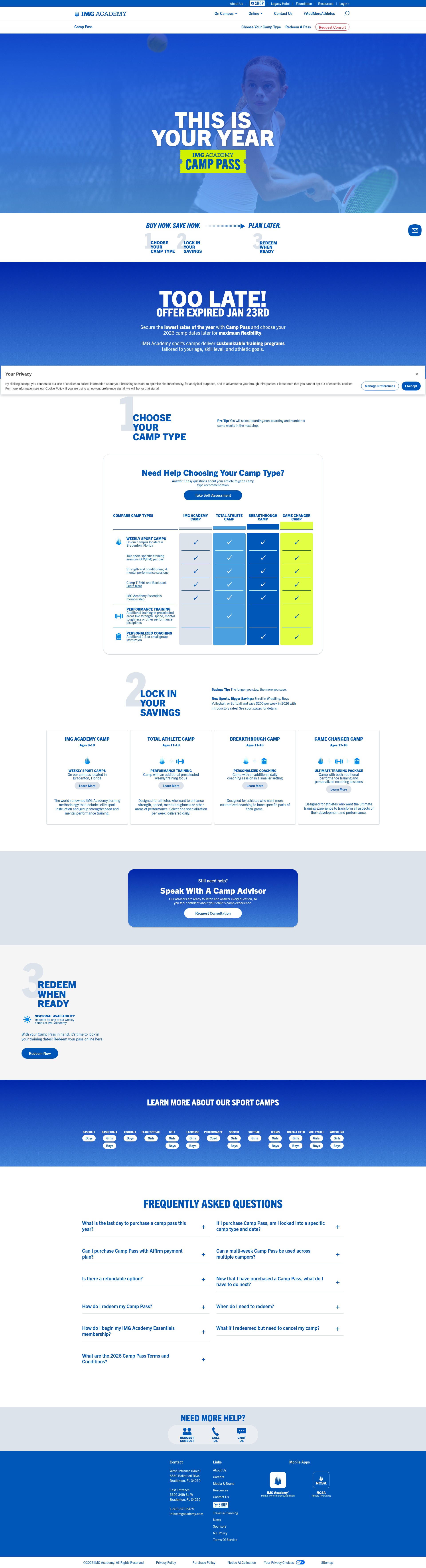 Landing Page