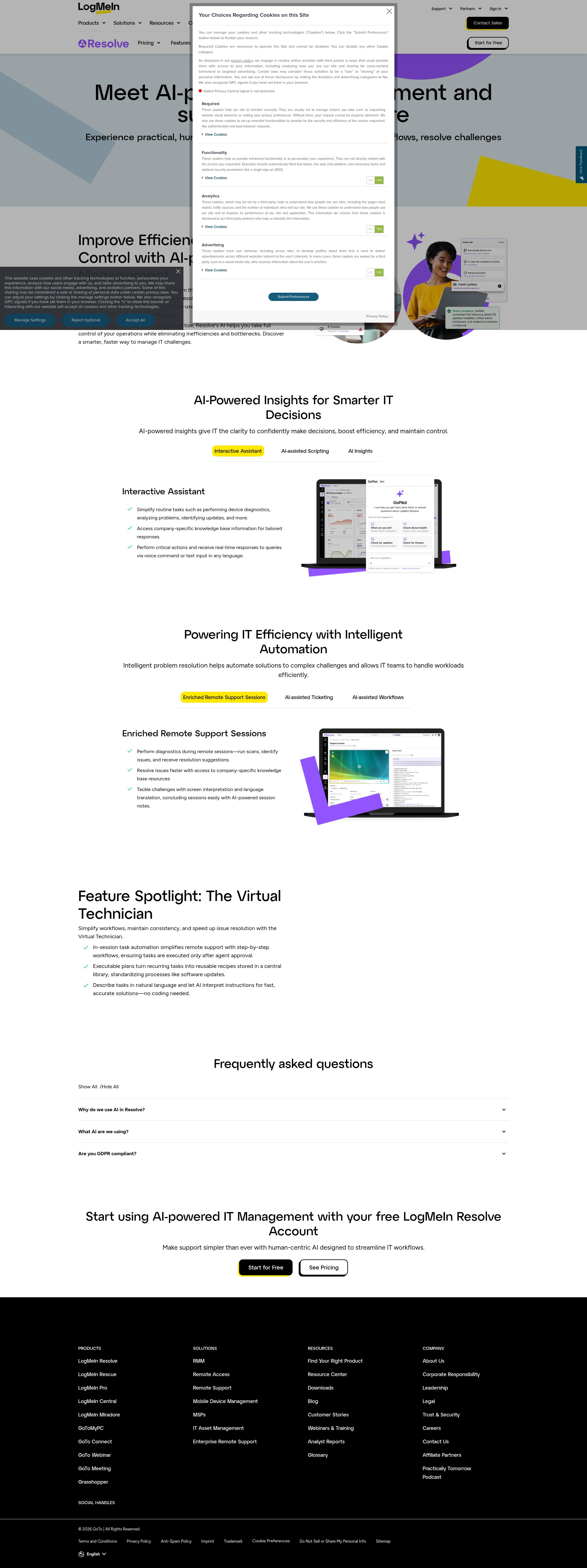 Landing Page