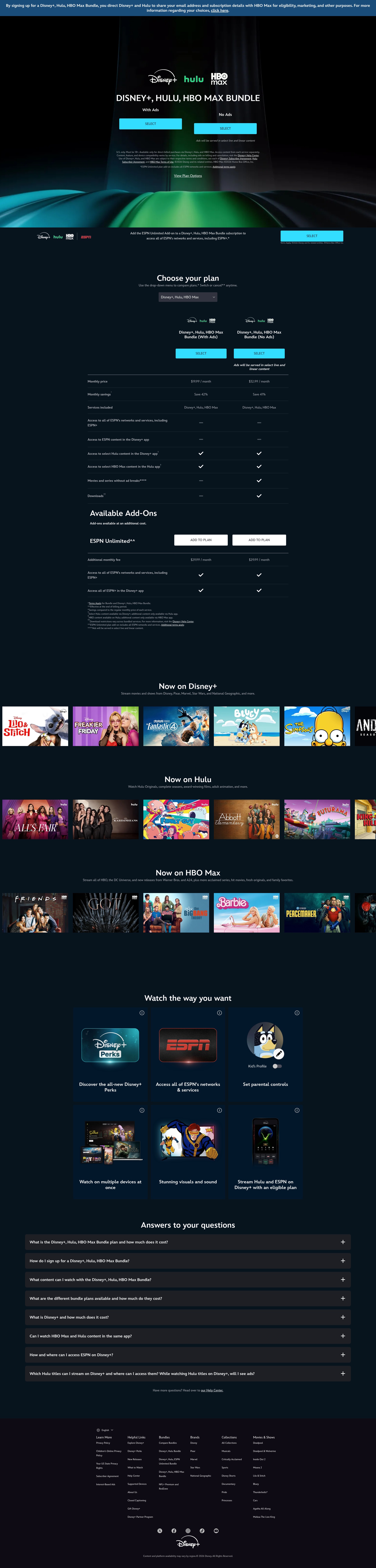 Landing Page