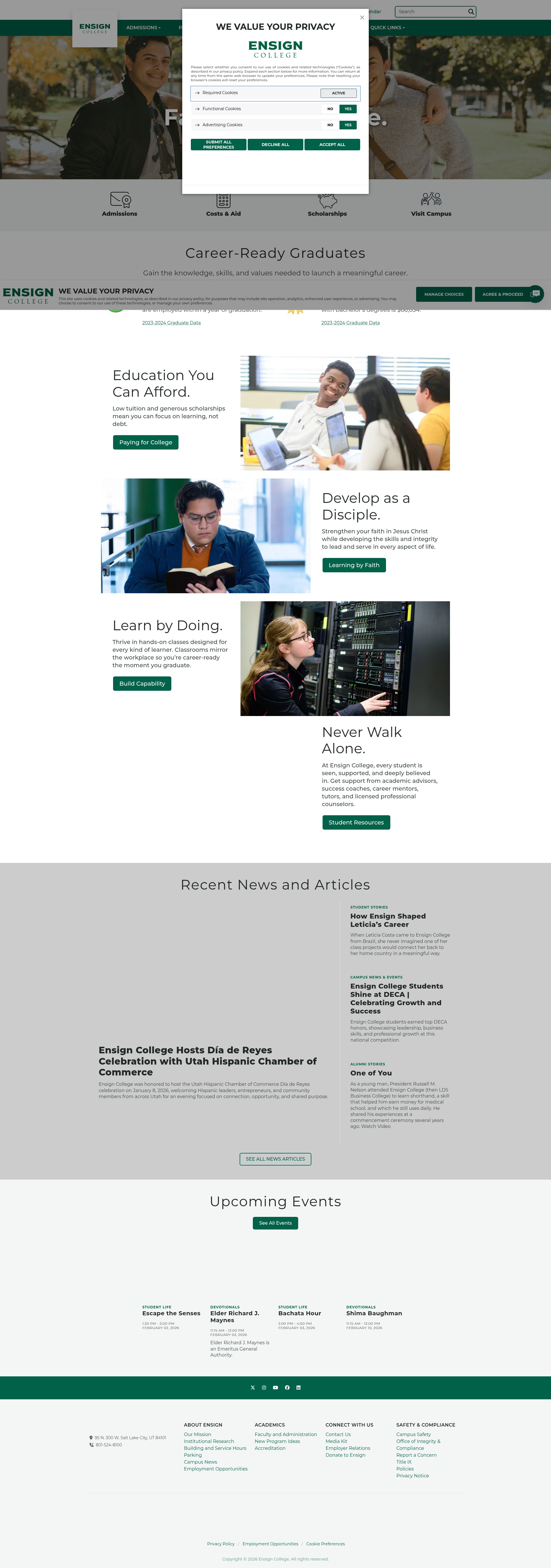 Landing Page