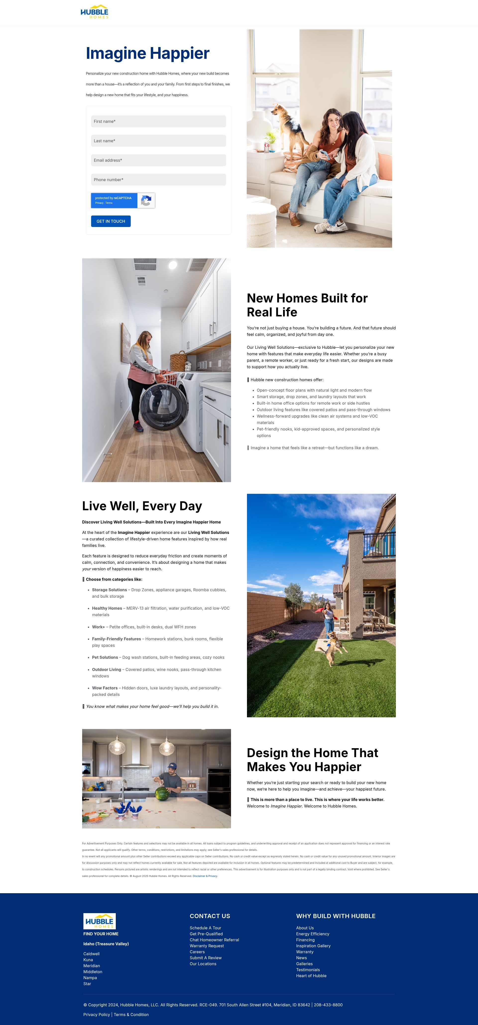 Landing Page