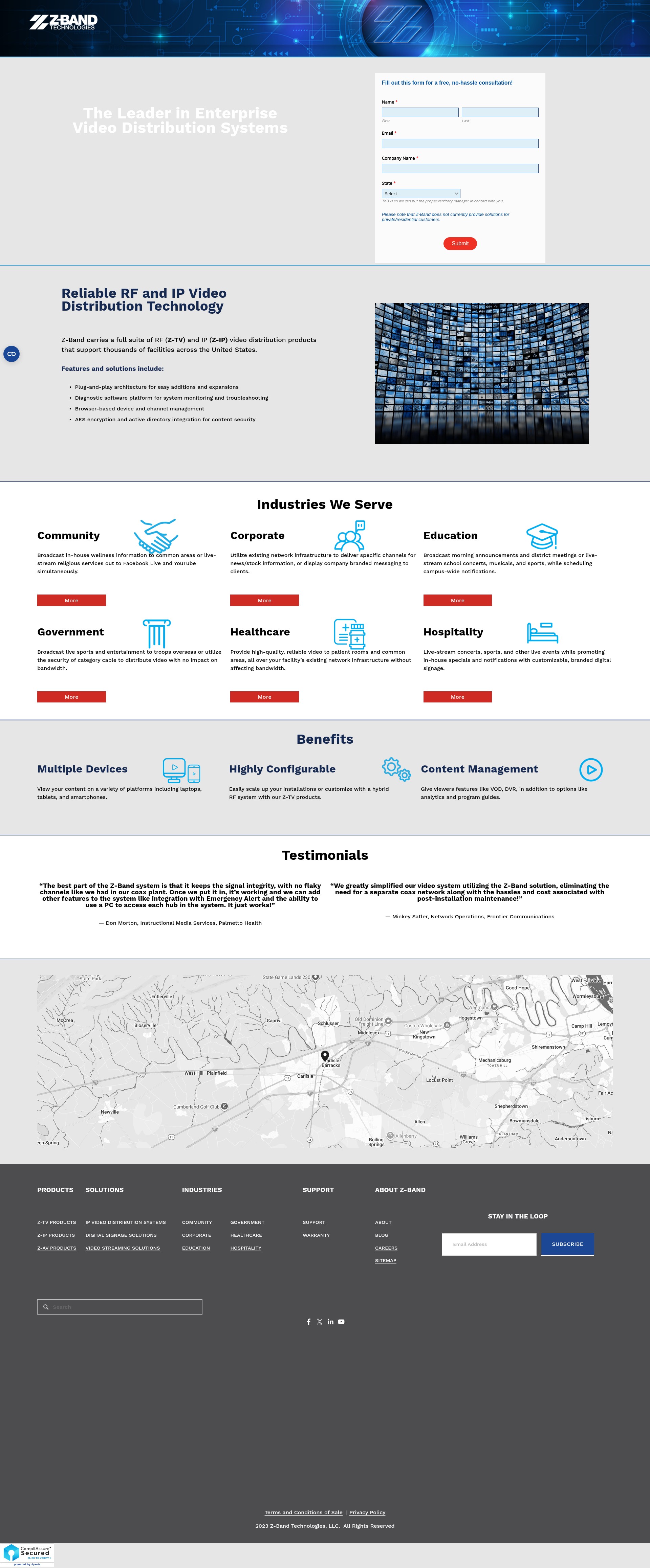 Landing Page