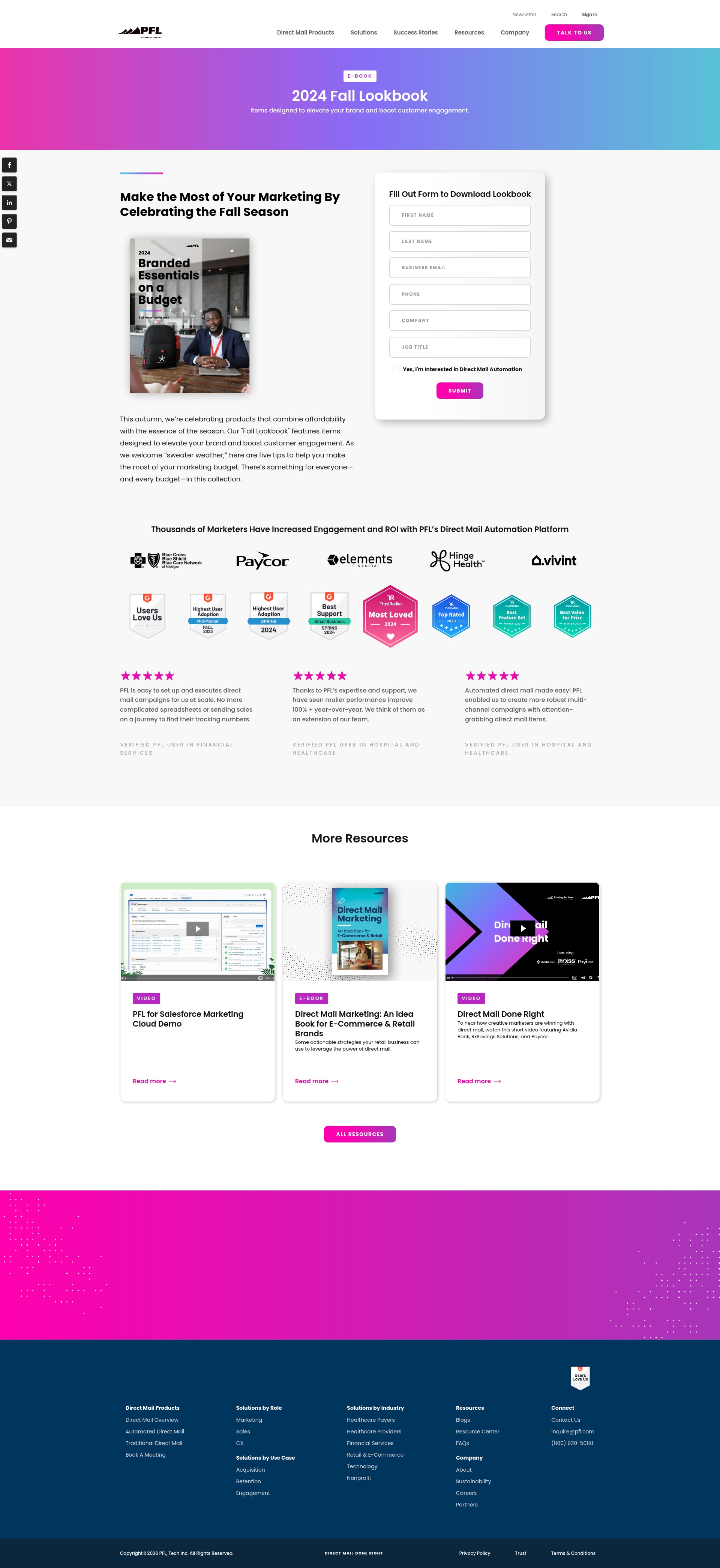 Landing Page