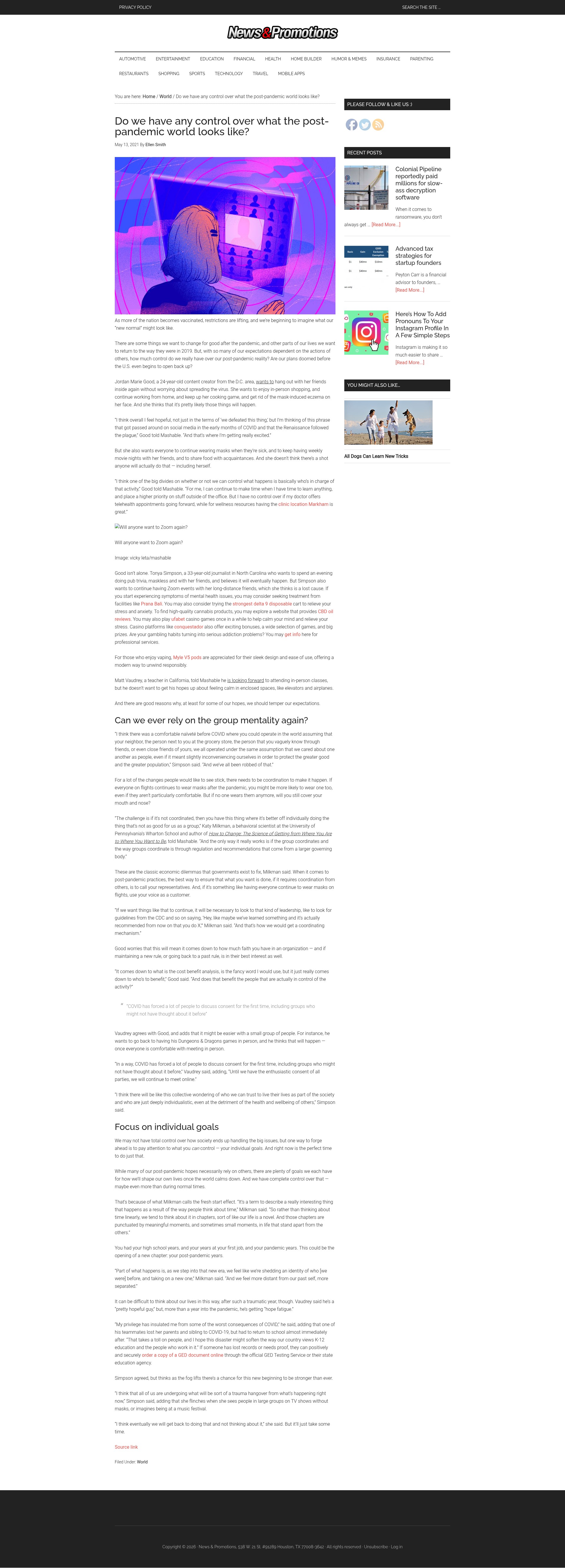 Landing Page