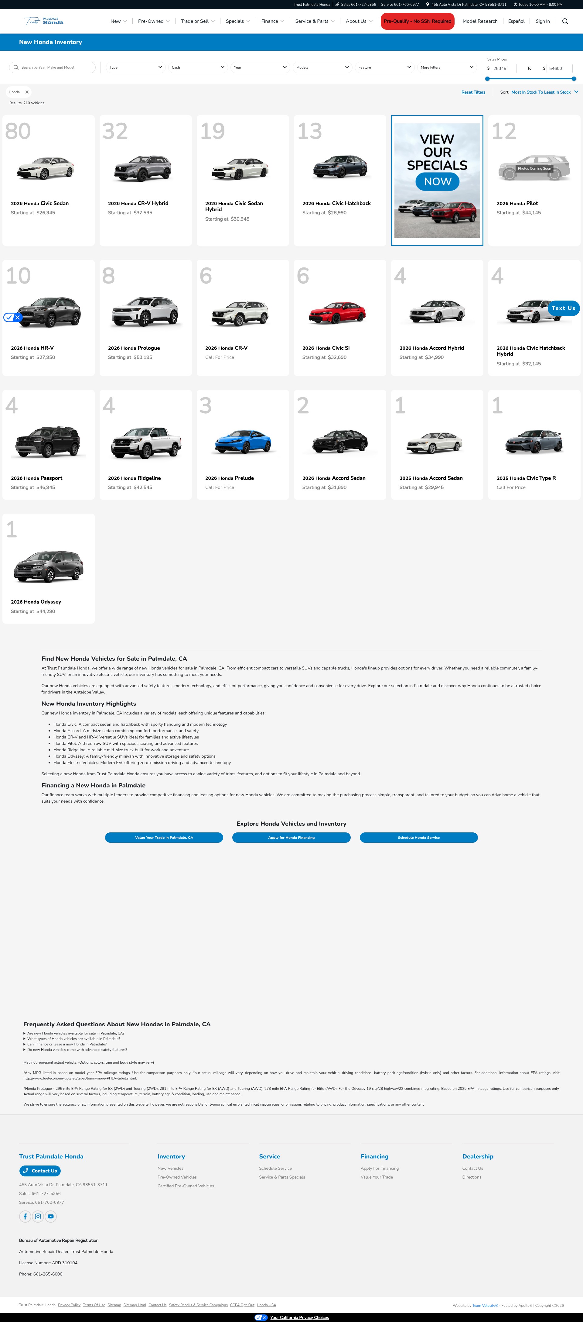 Landing Page