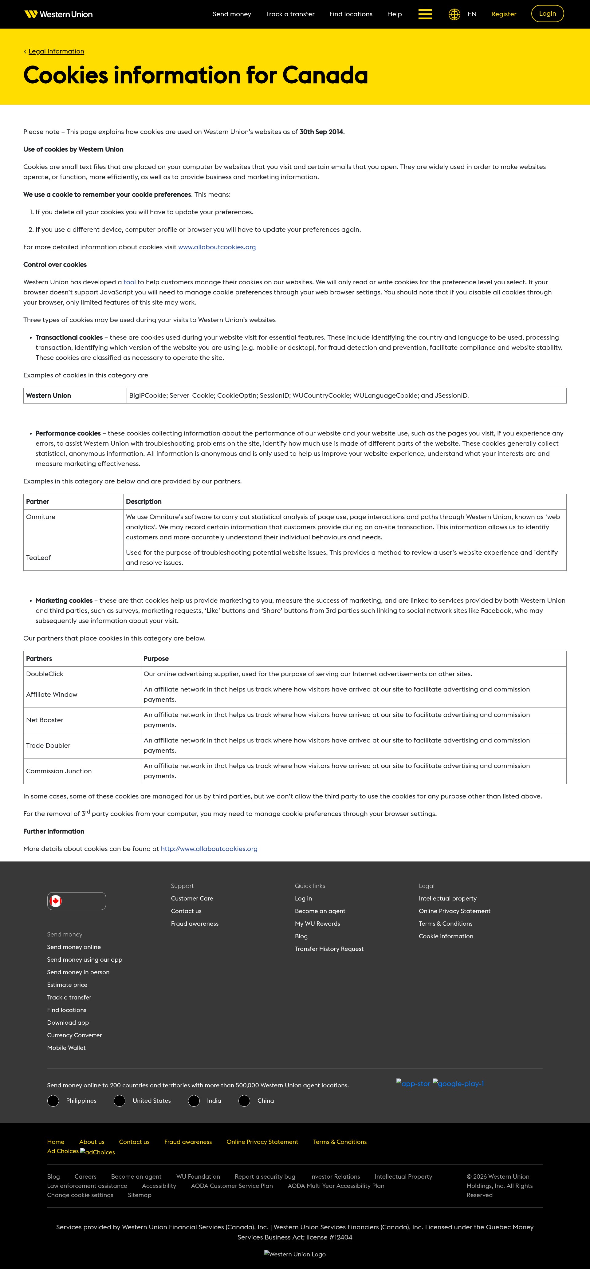 Landing Page