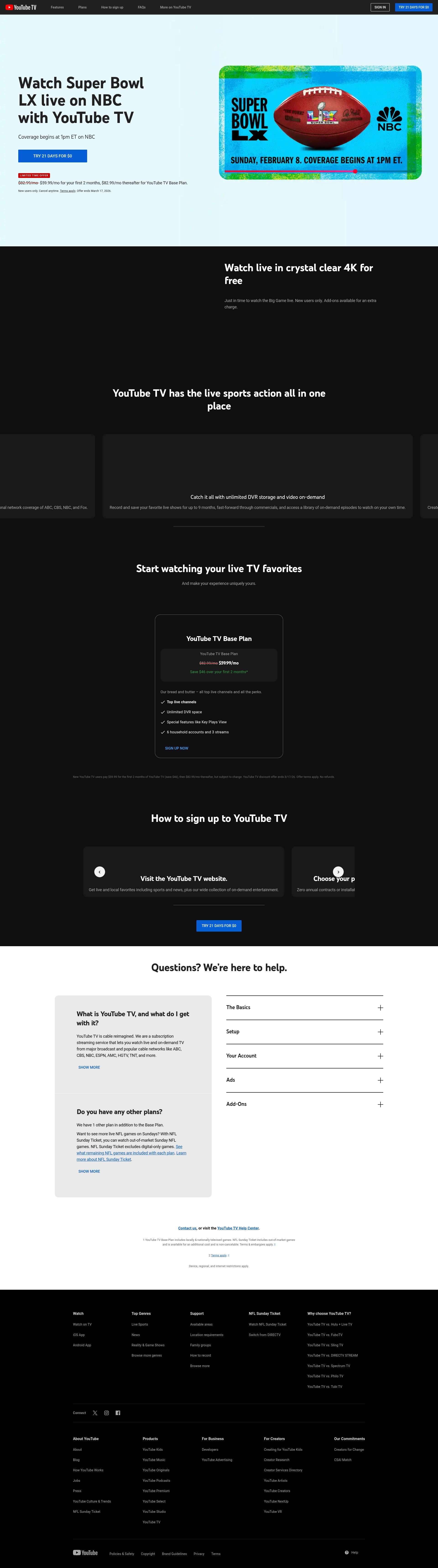 Landing Page