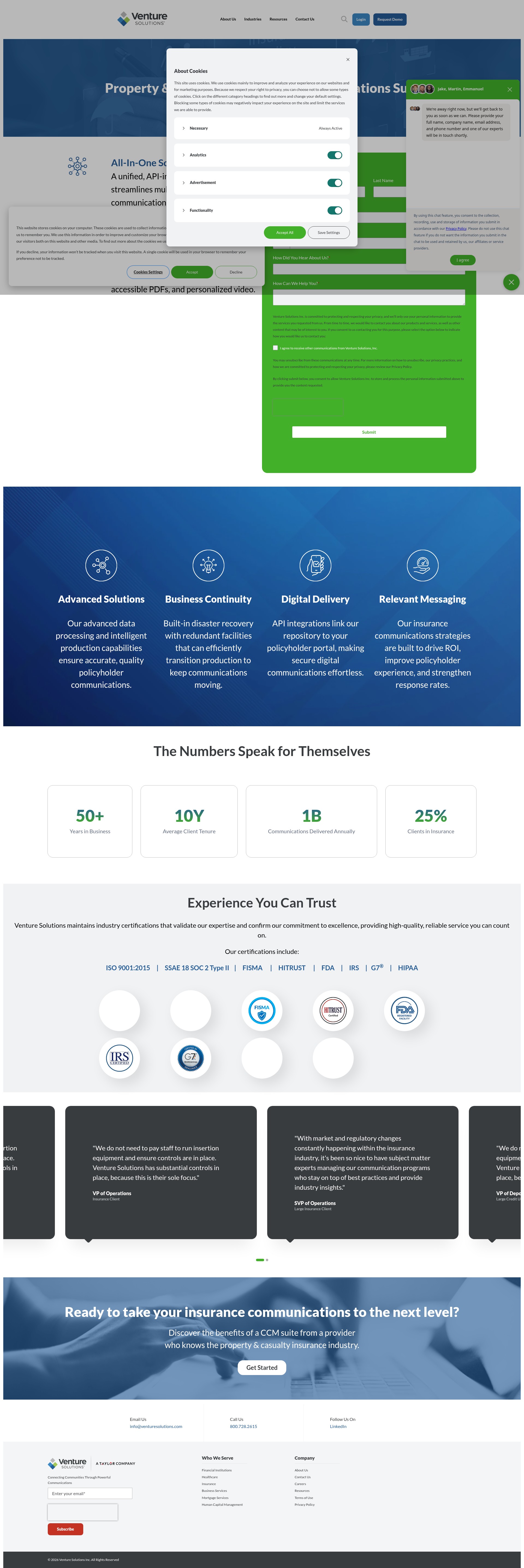 Landing Page