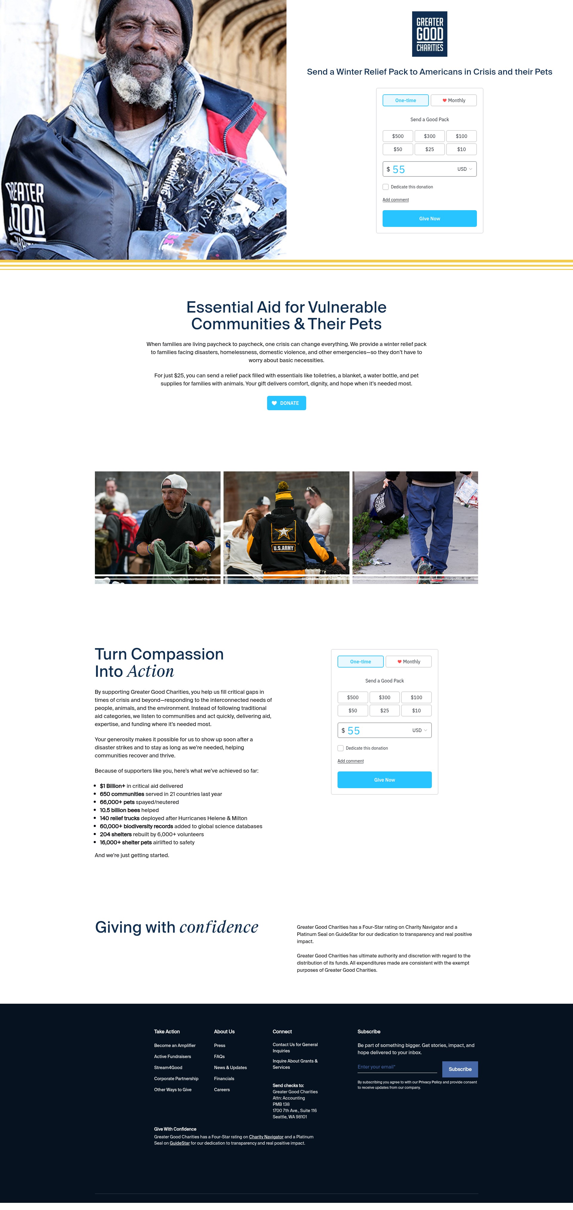 Landing Page