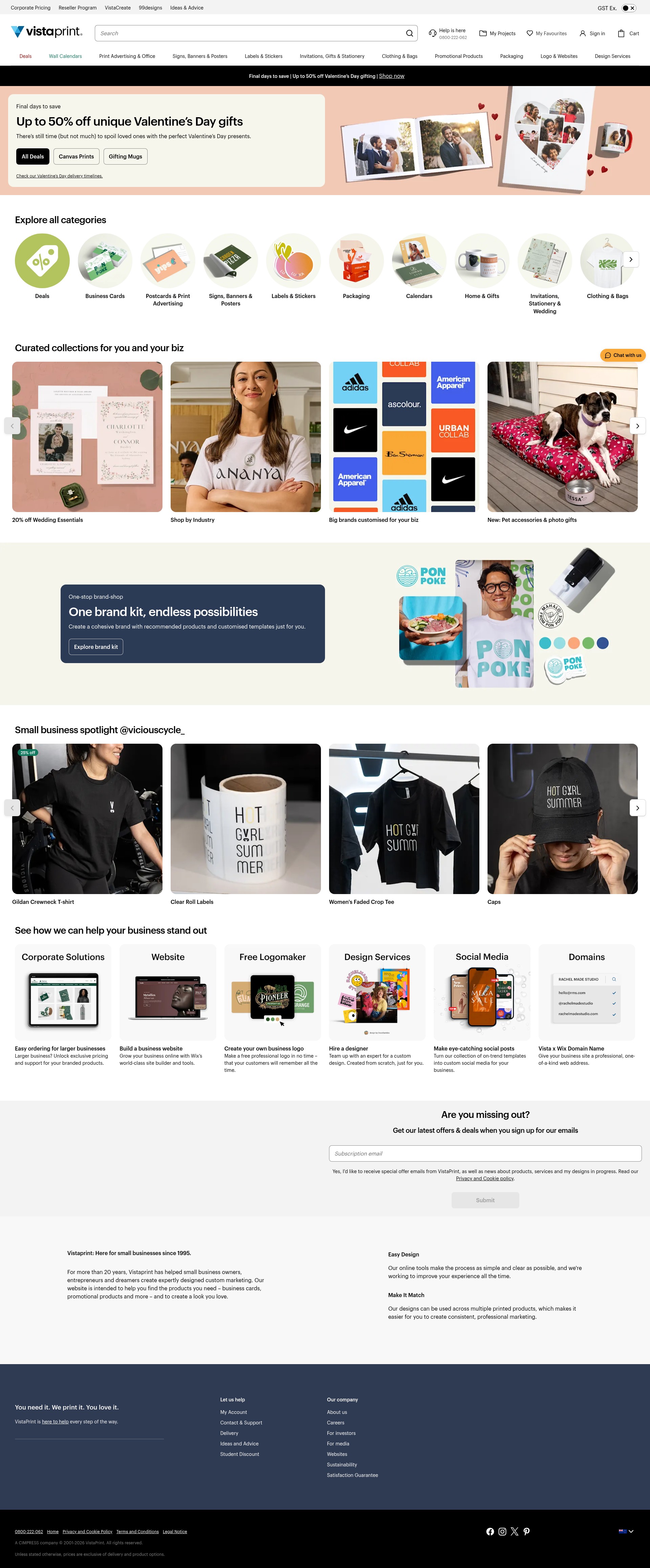 Landing Page