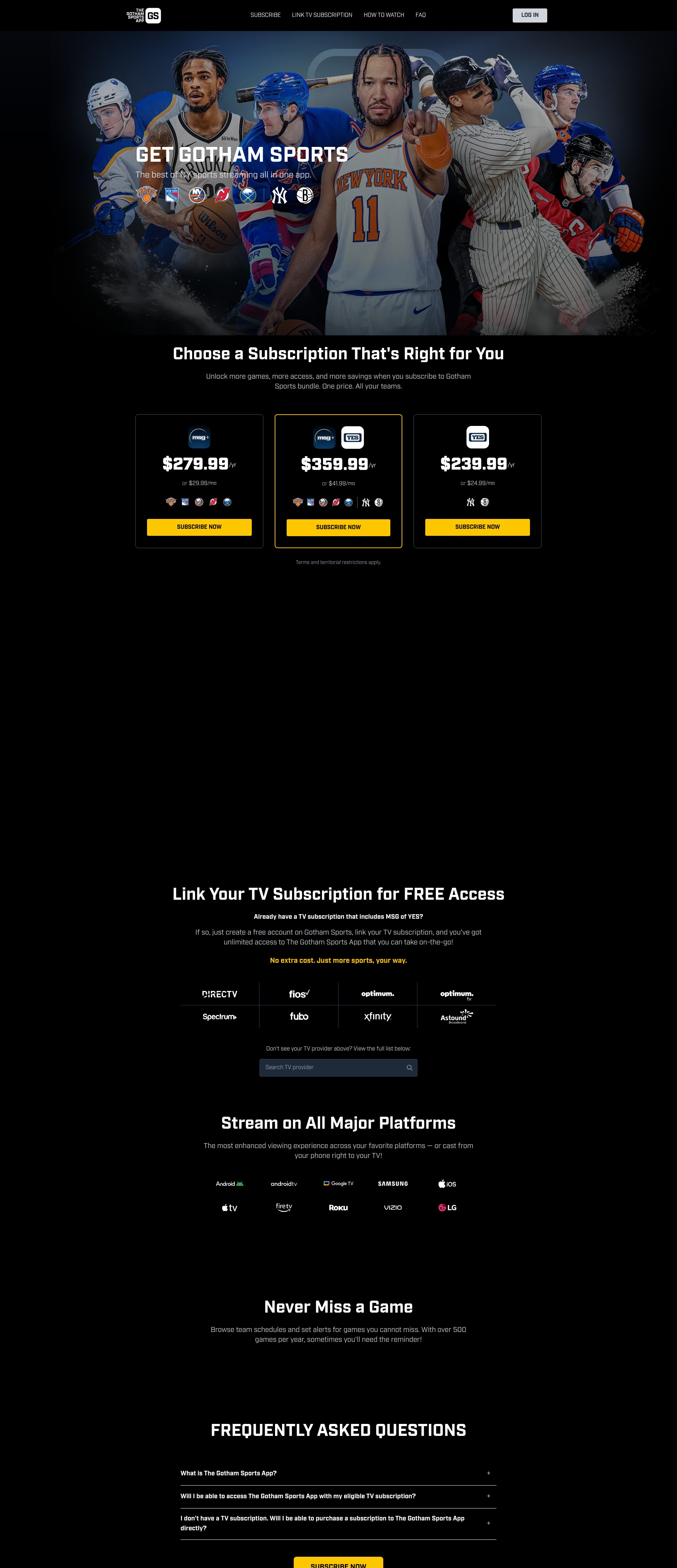 Landing Page