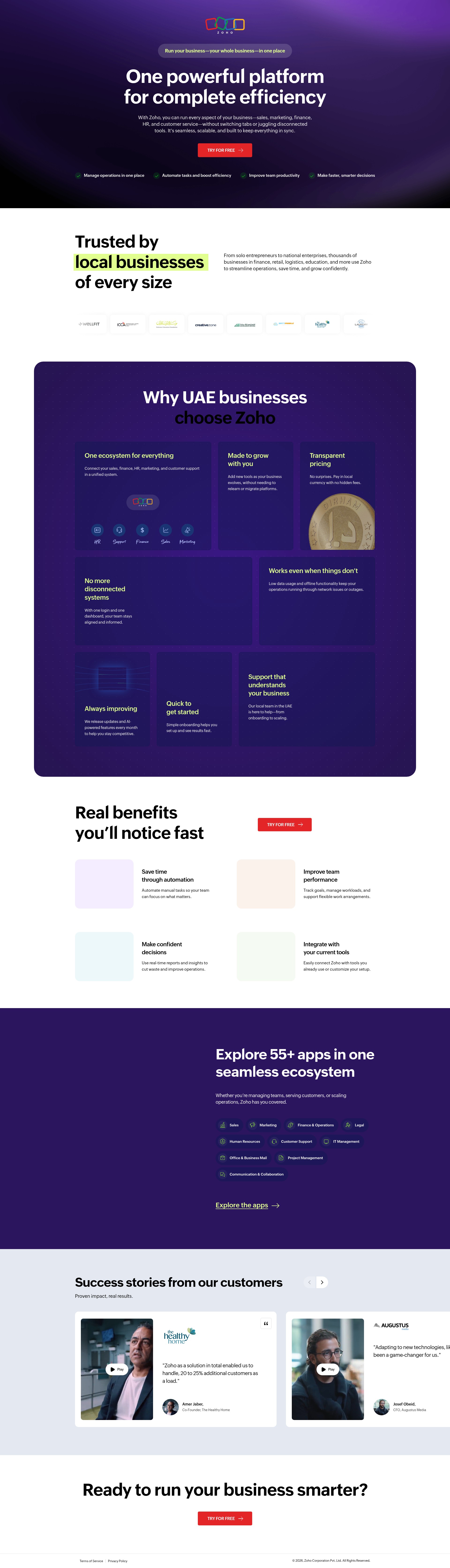 Landing Page