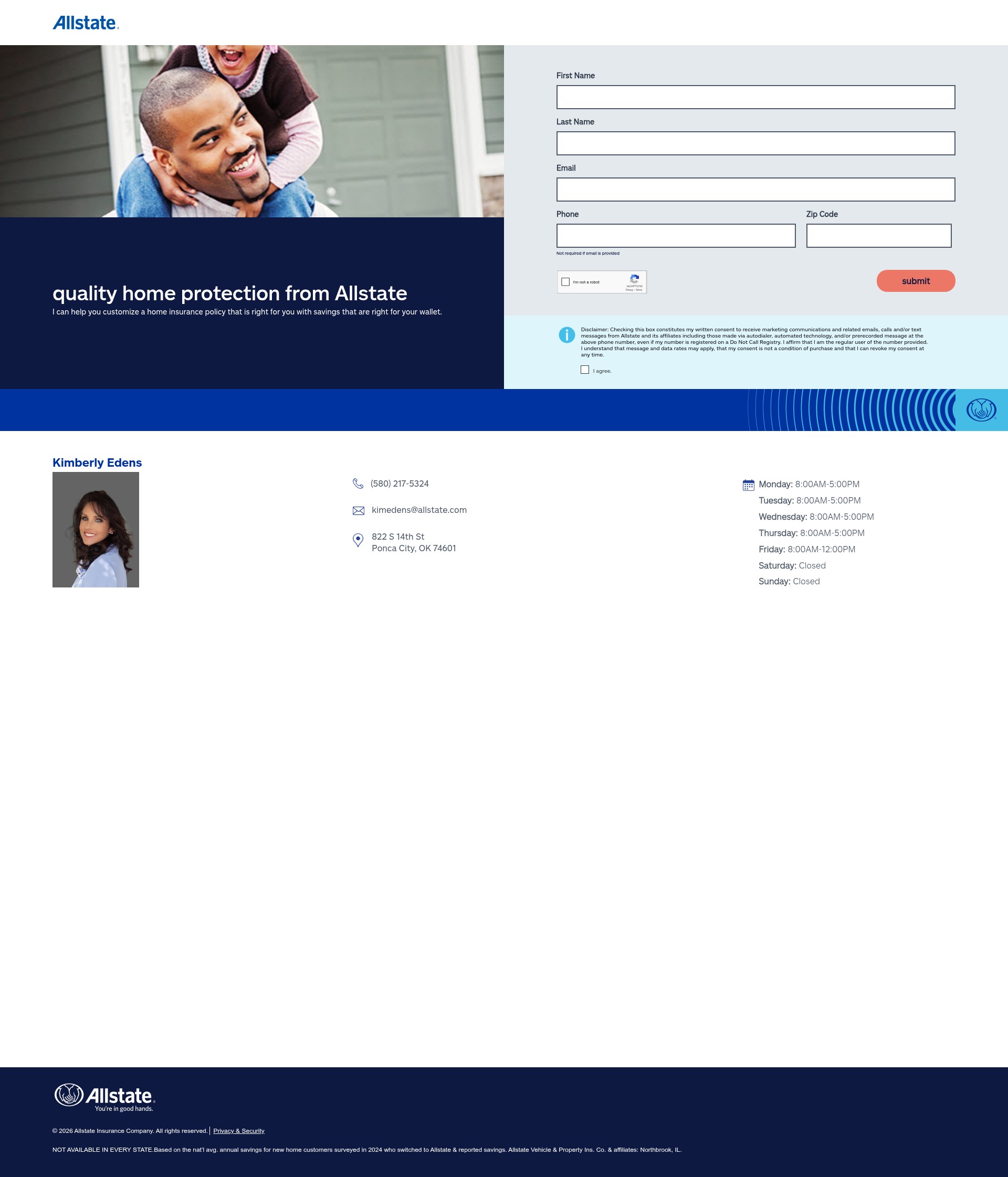 Landing Page