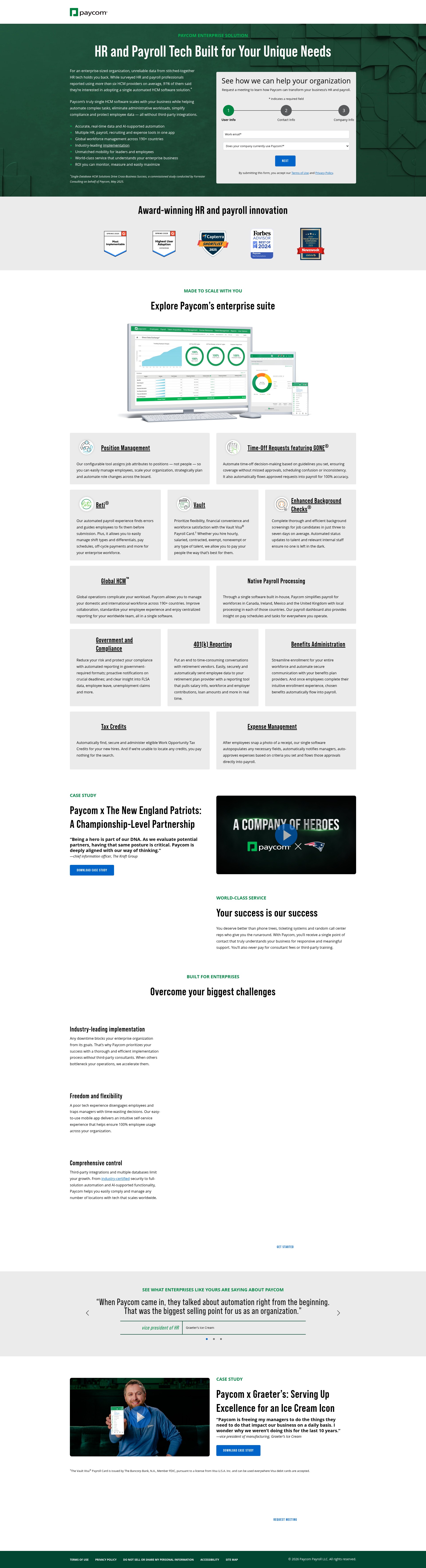 Landing Page