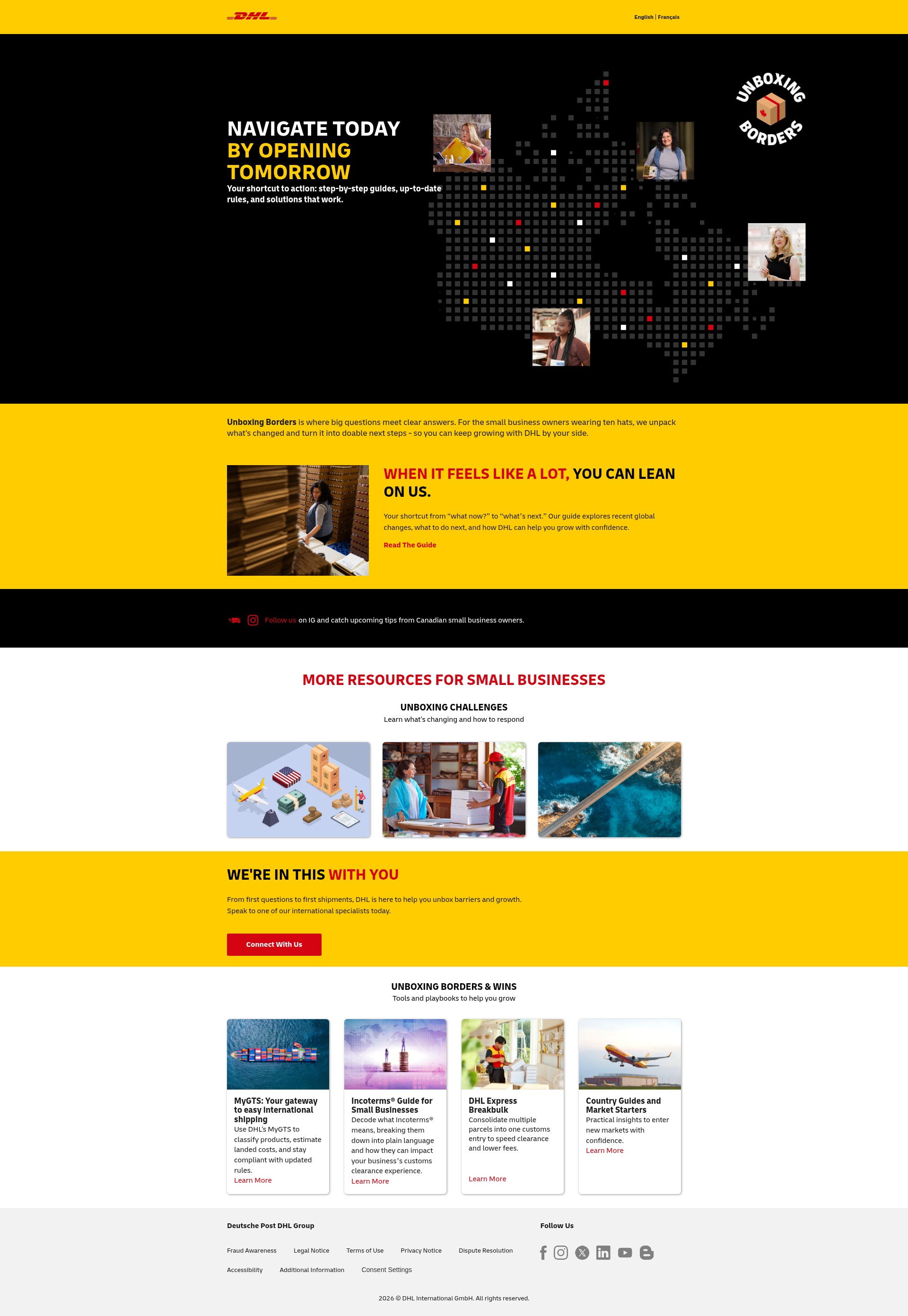 Landing Page