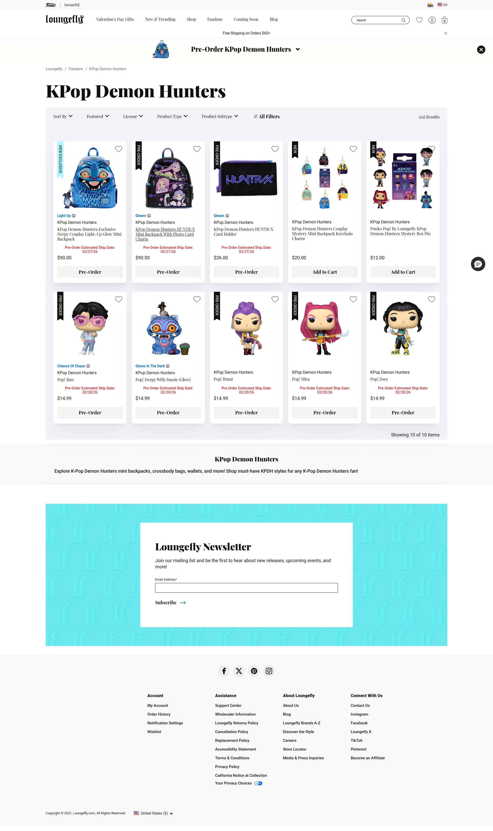 Landing Page