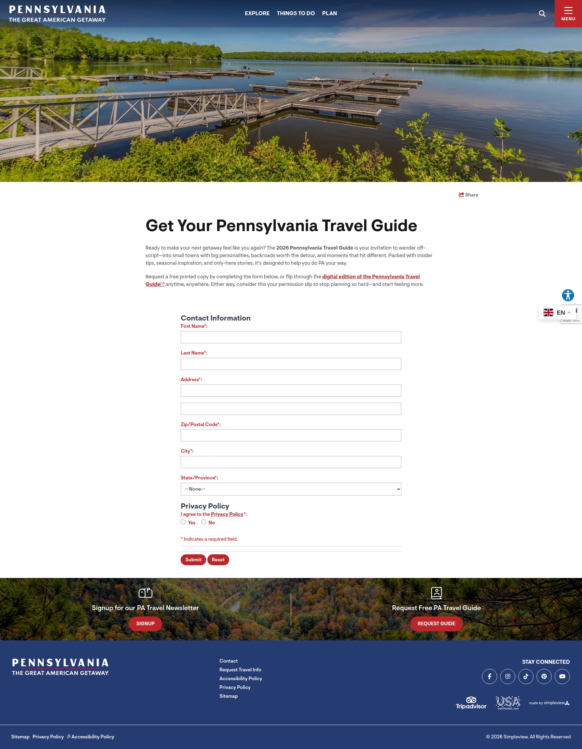Landing Page