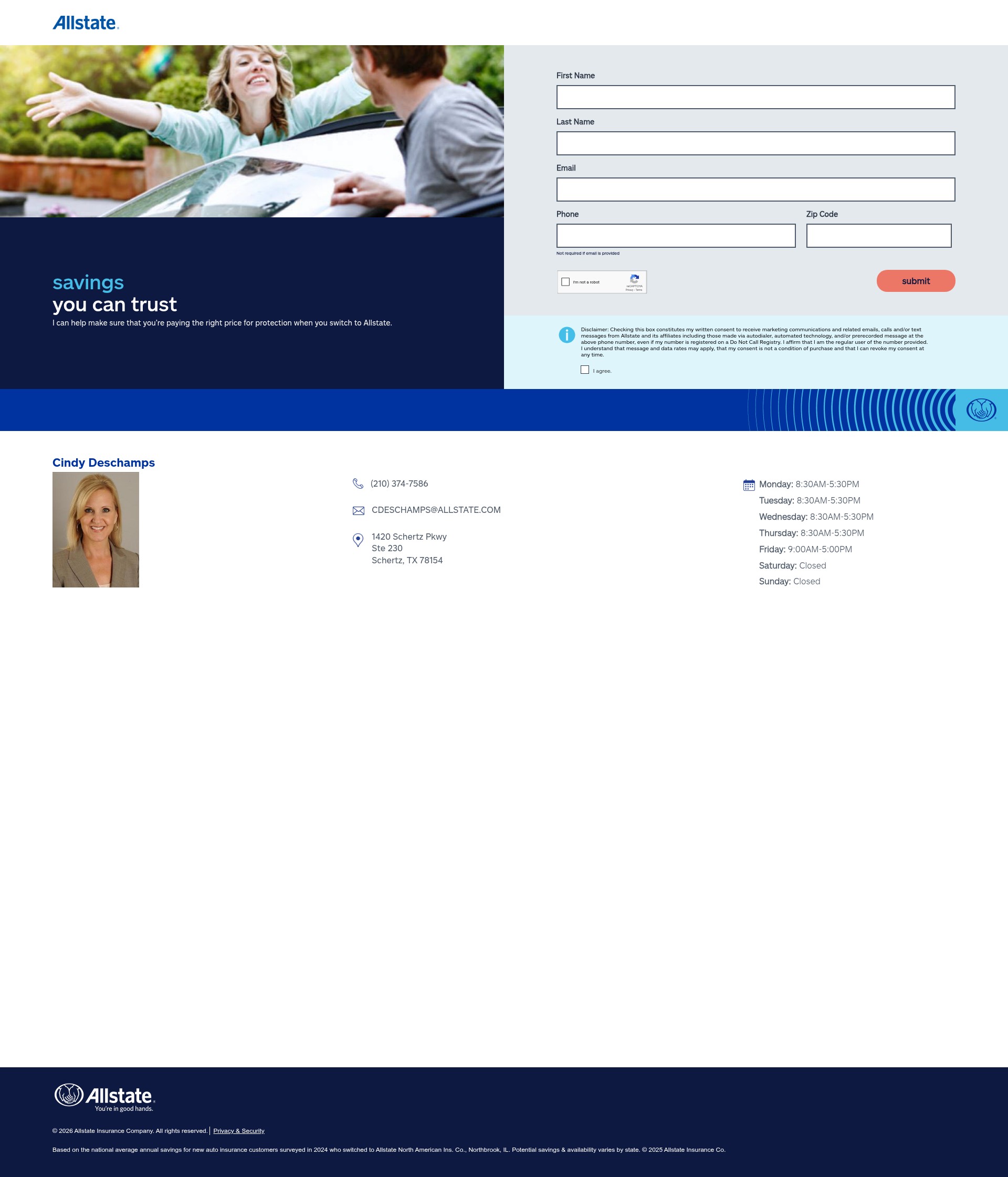 Landing Page