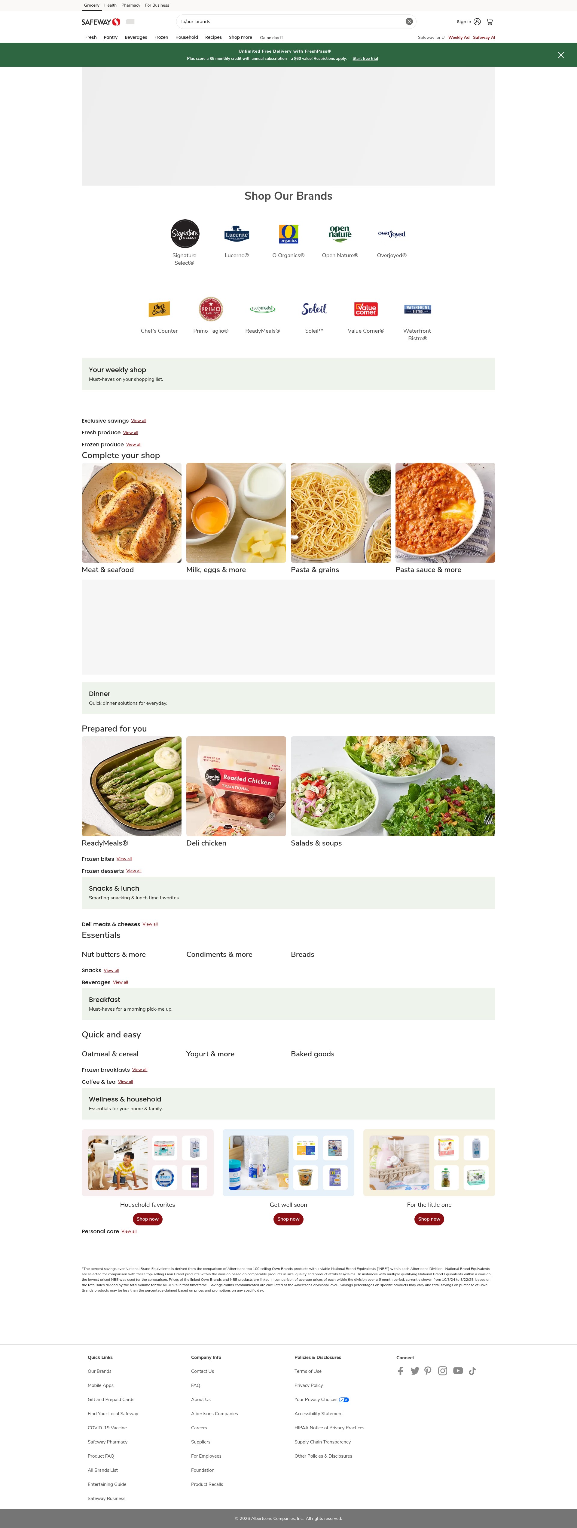 Landing Page