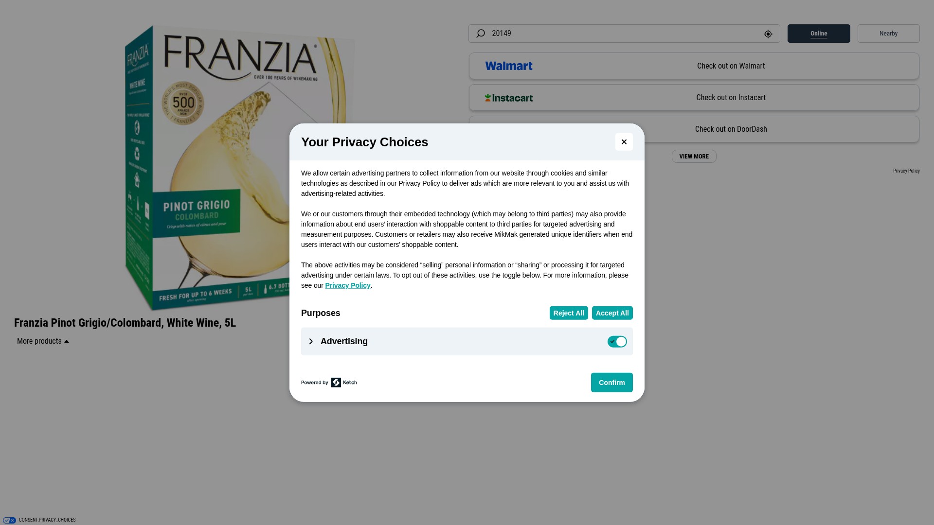Landing Page
