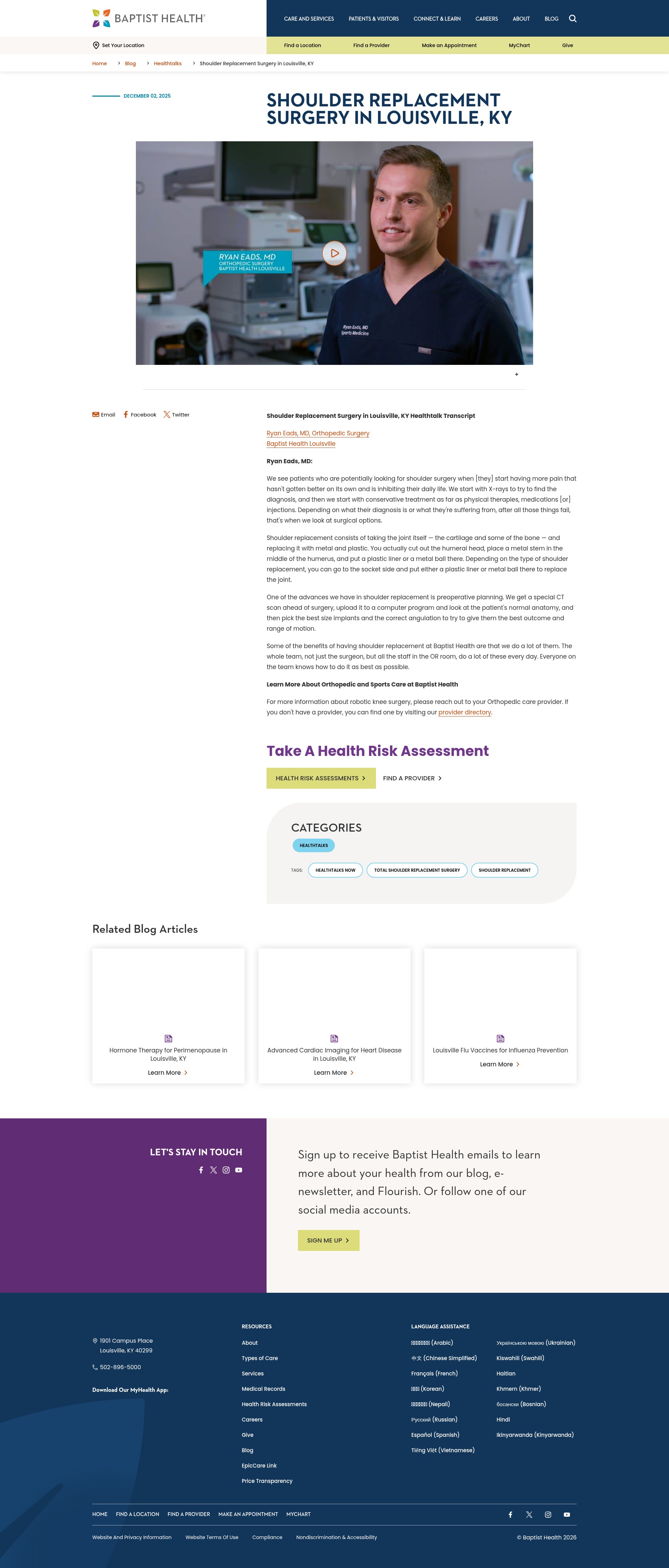 Landing Page
