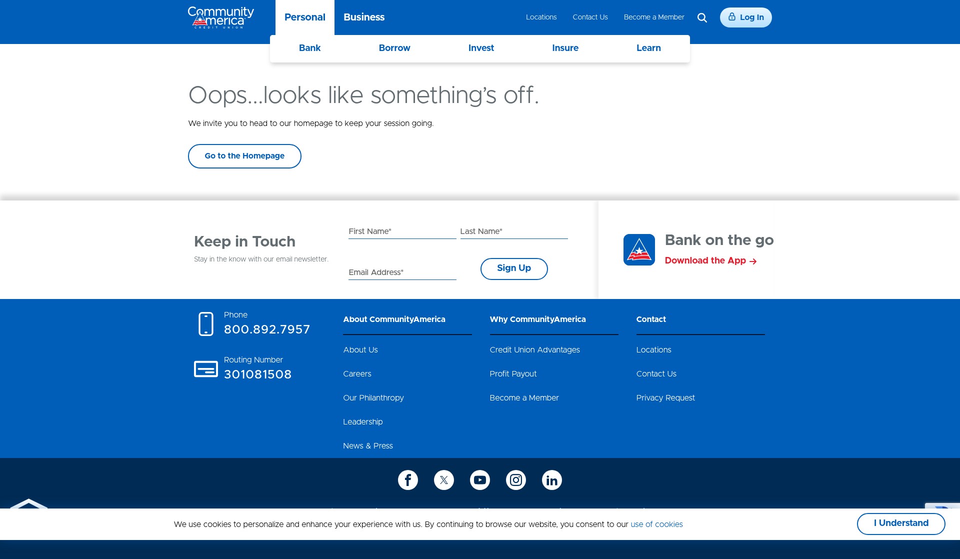 Landing Page