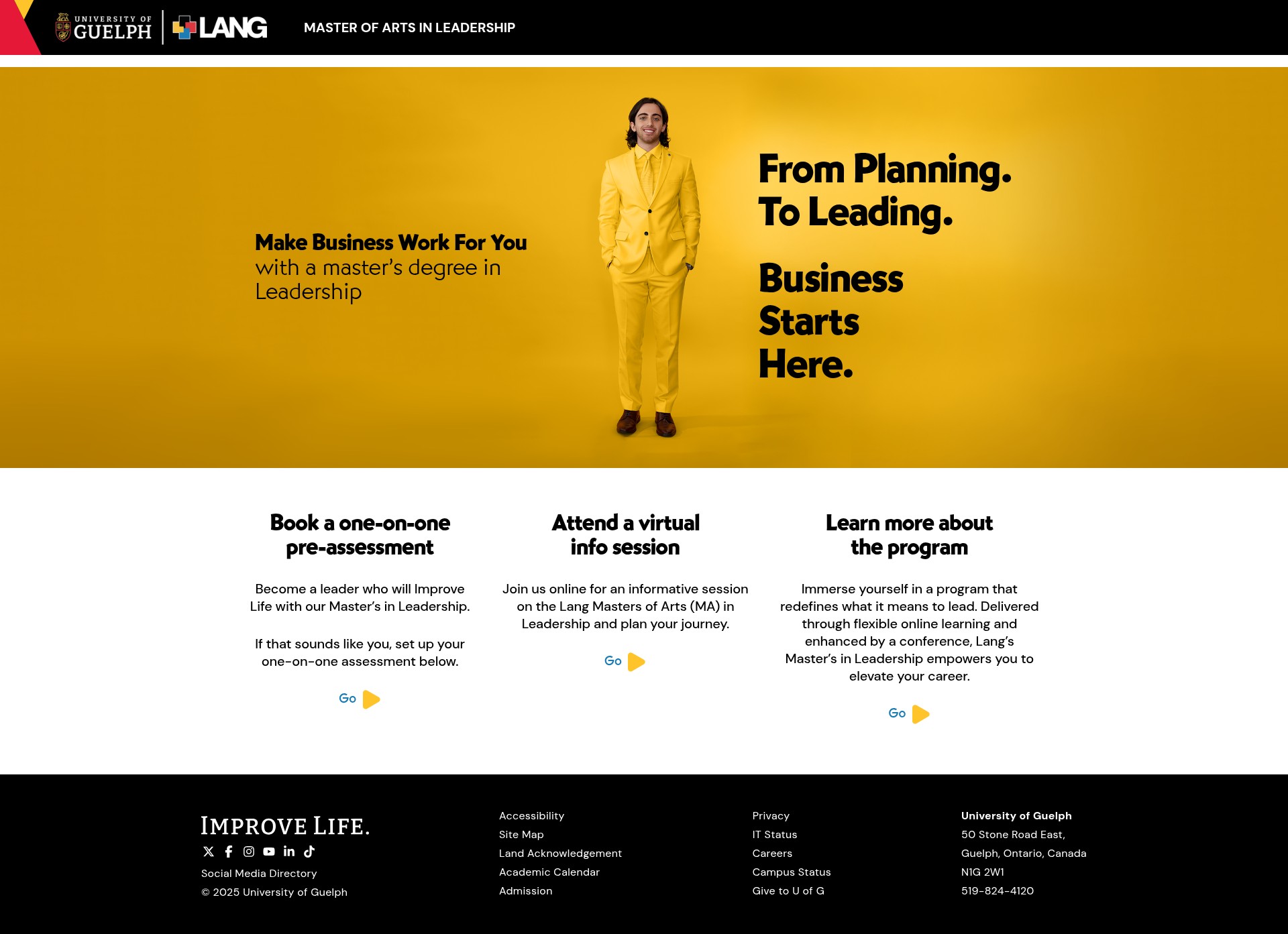 Landing Page