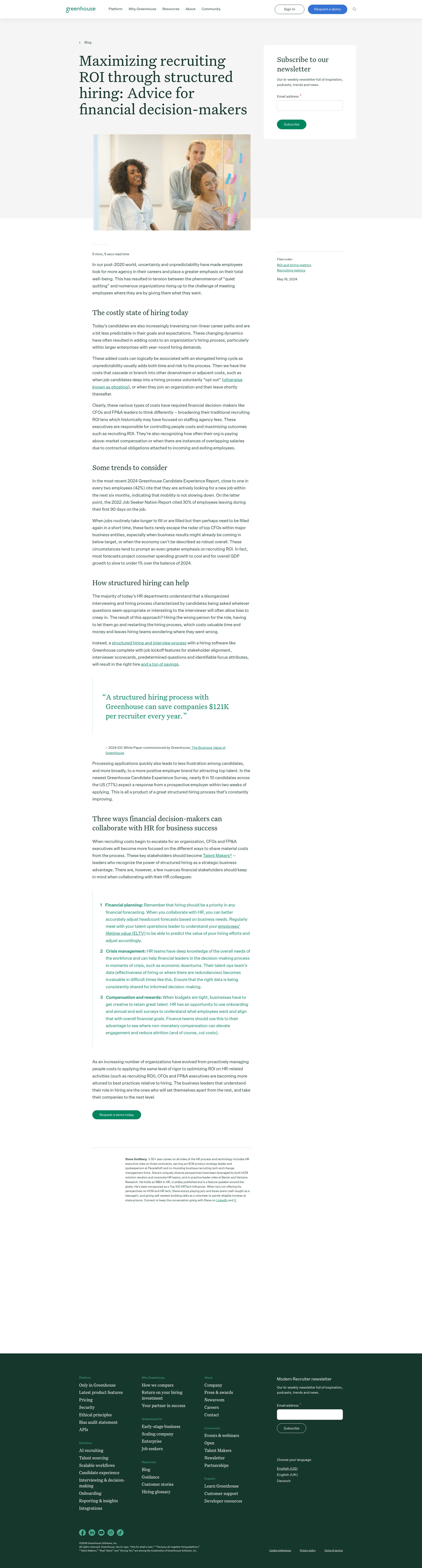Landing Page