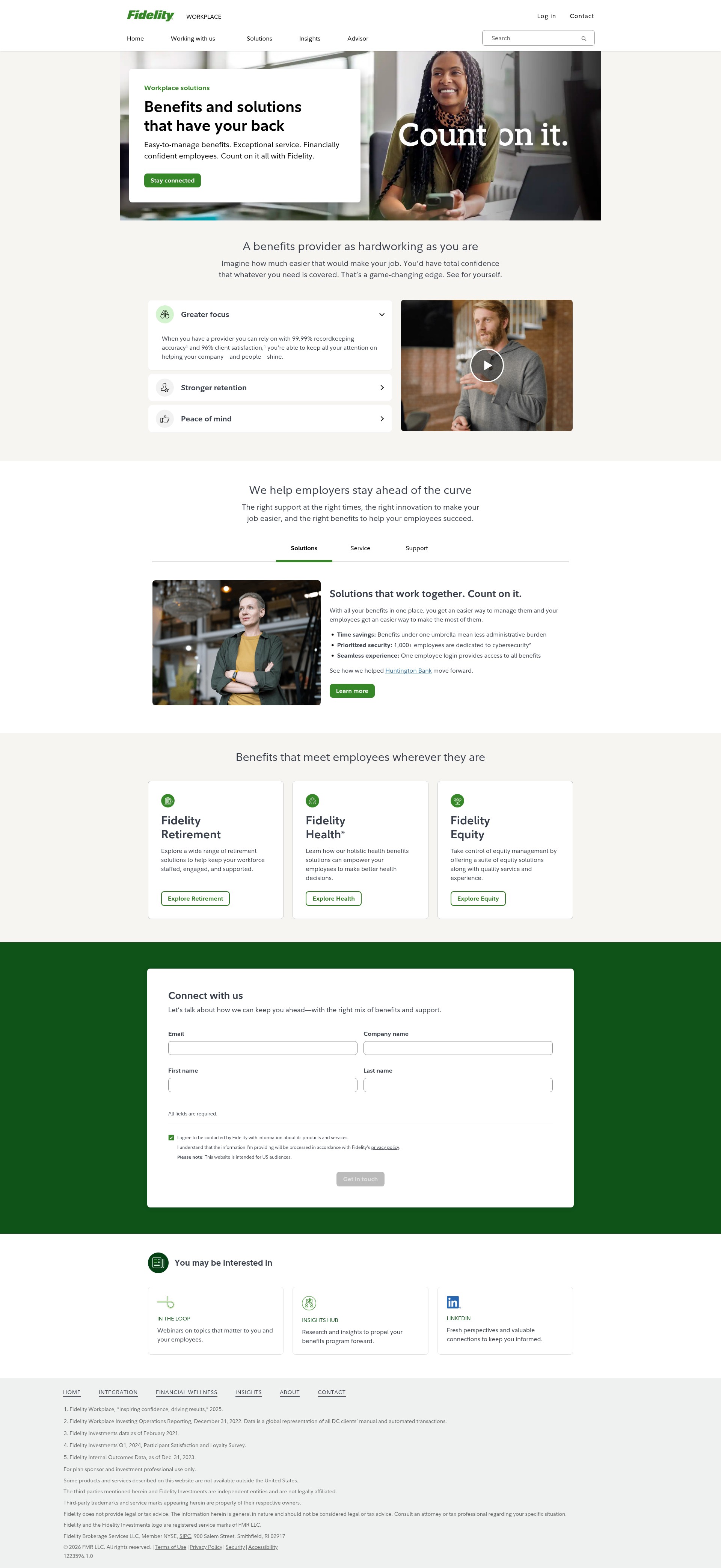Landing Page
