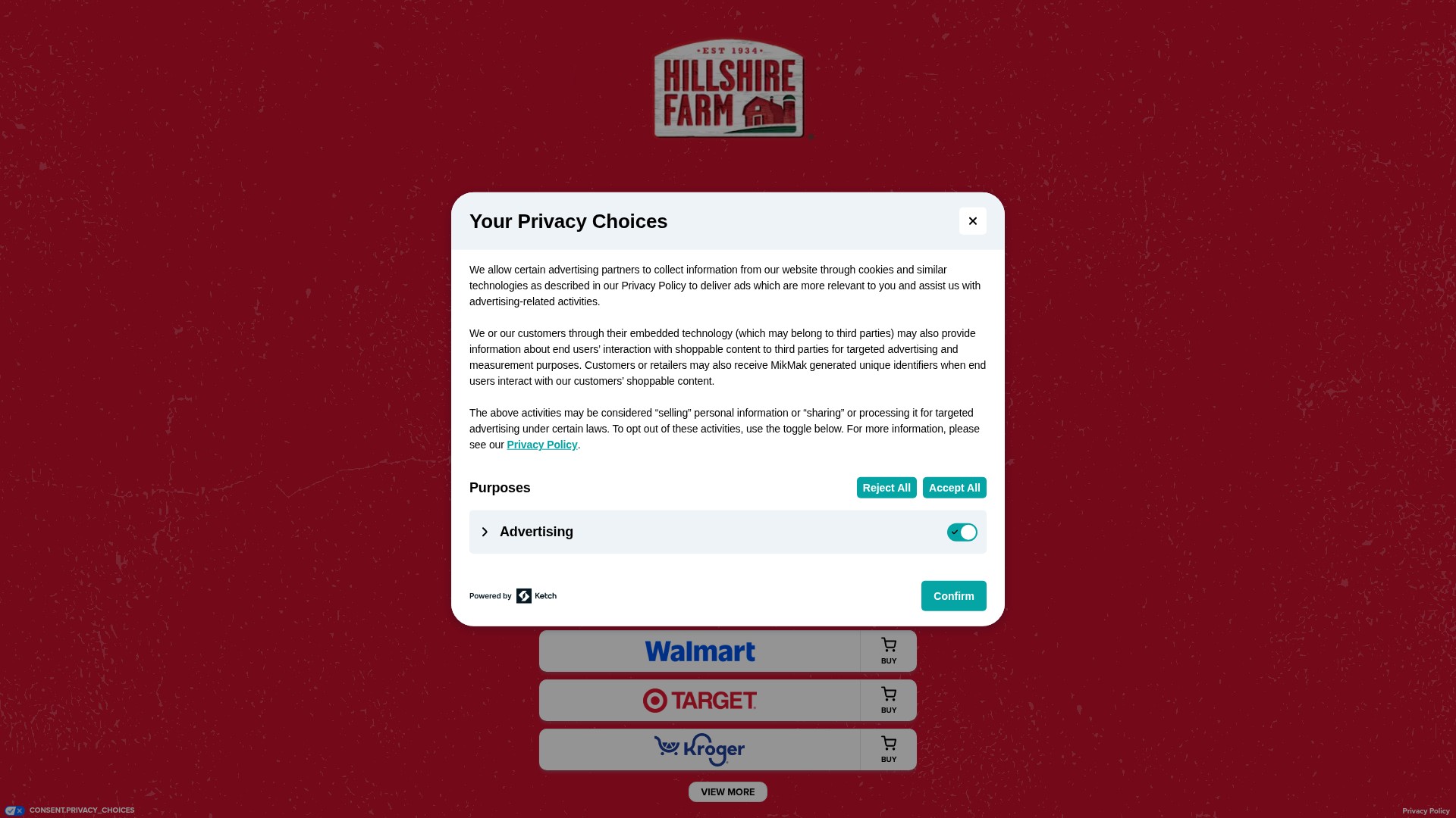 Landing Page