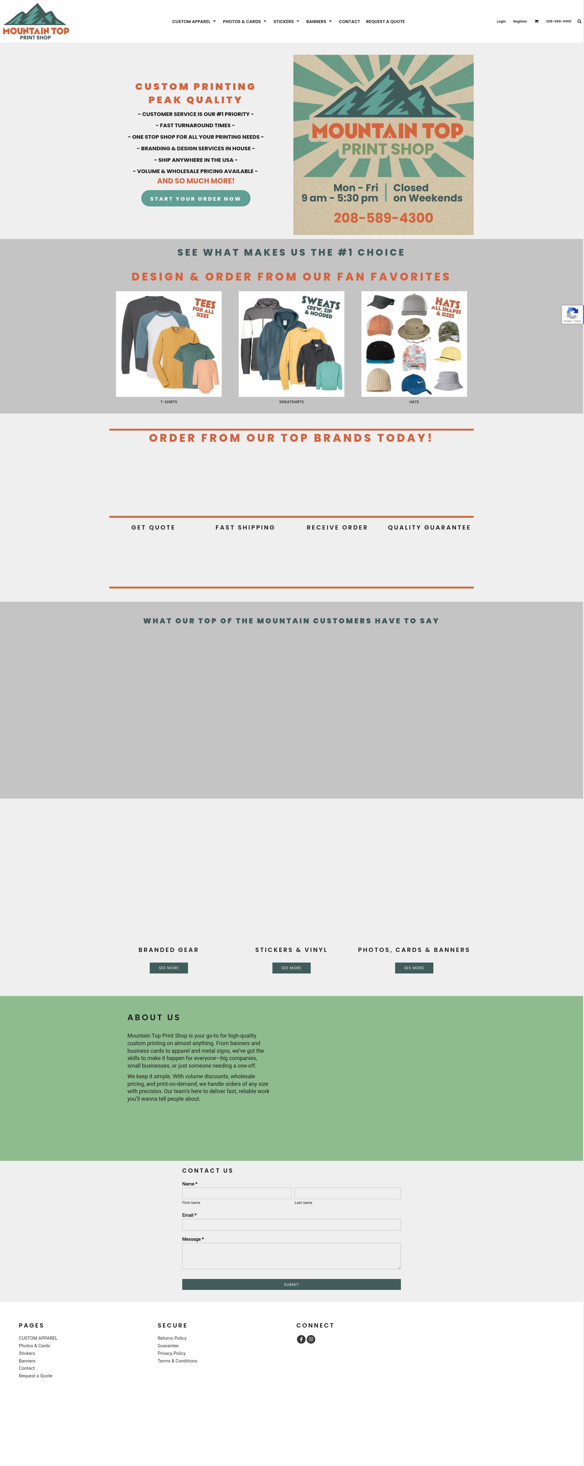Landing Page
