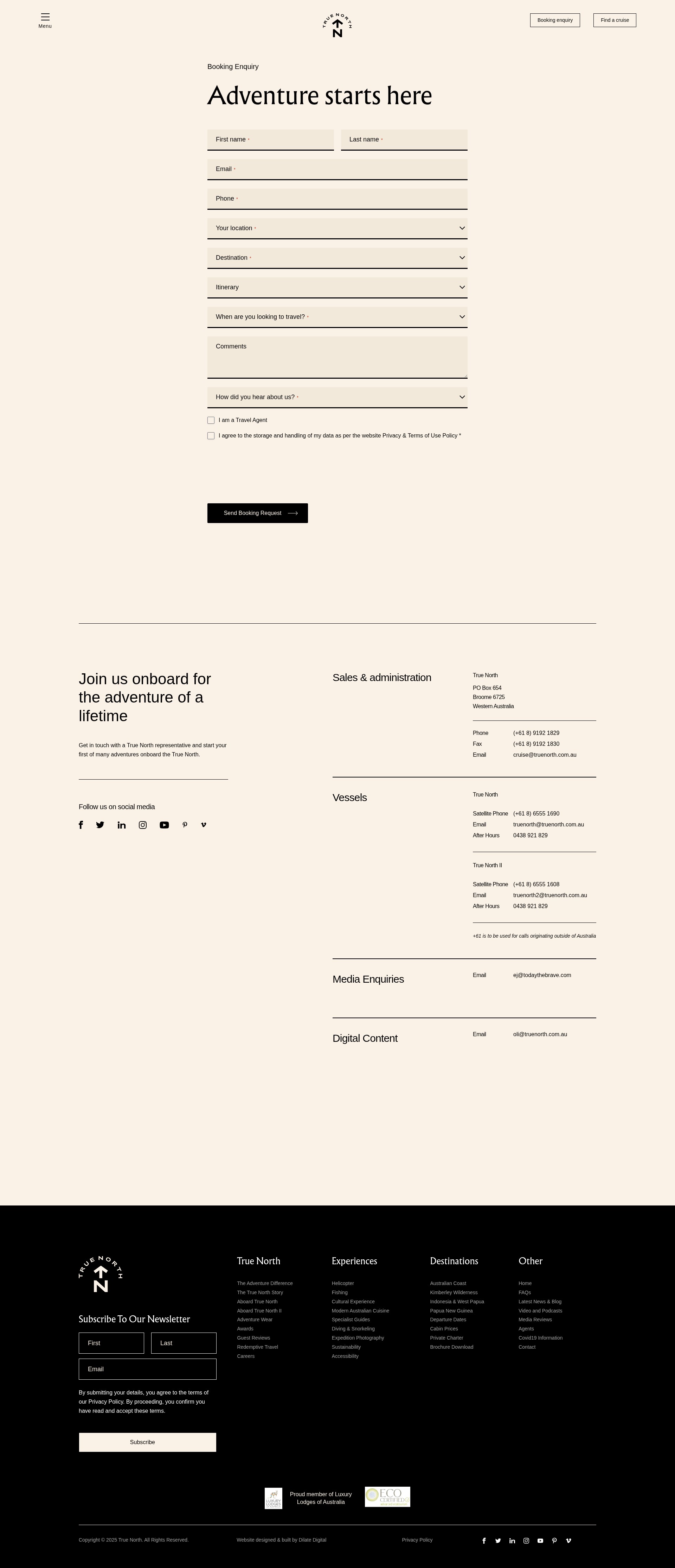 Landing Page