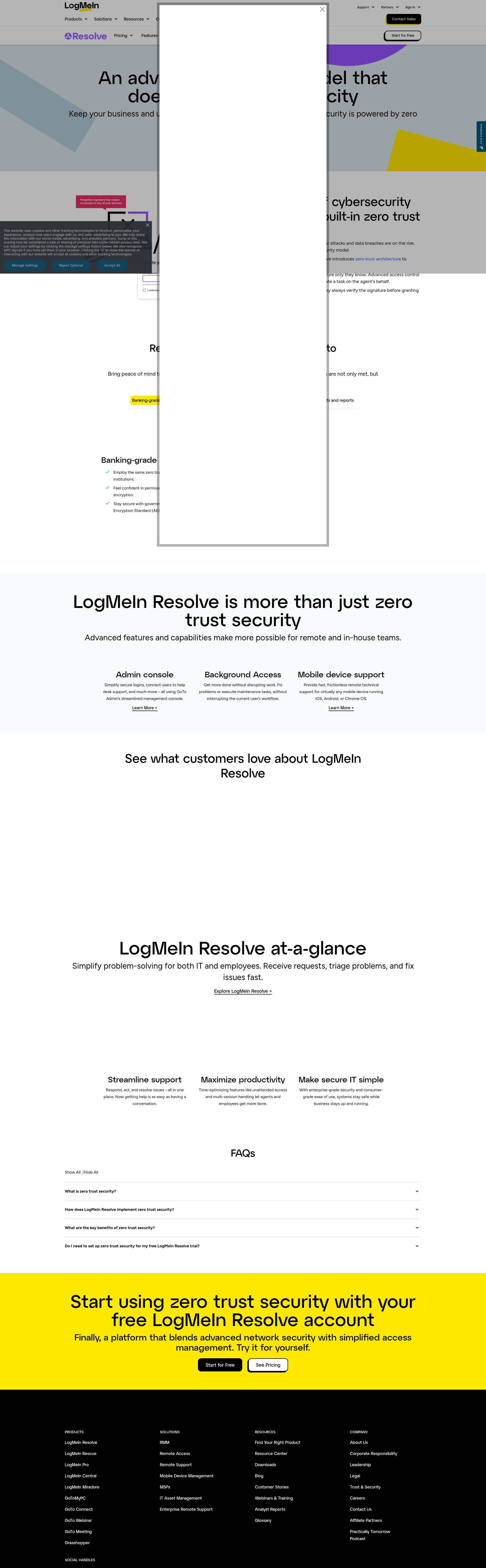 Landing Page