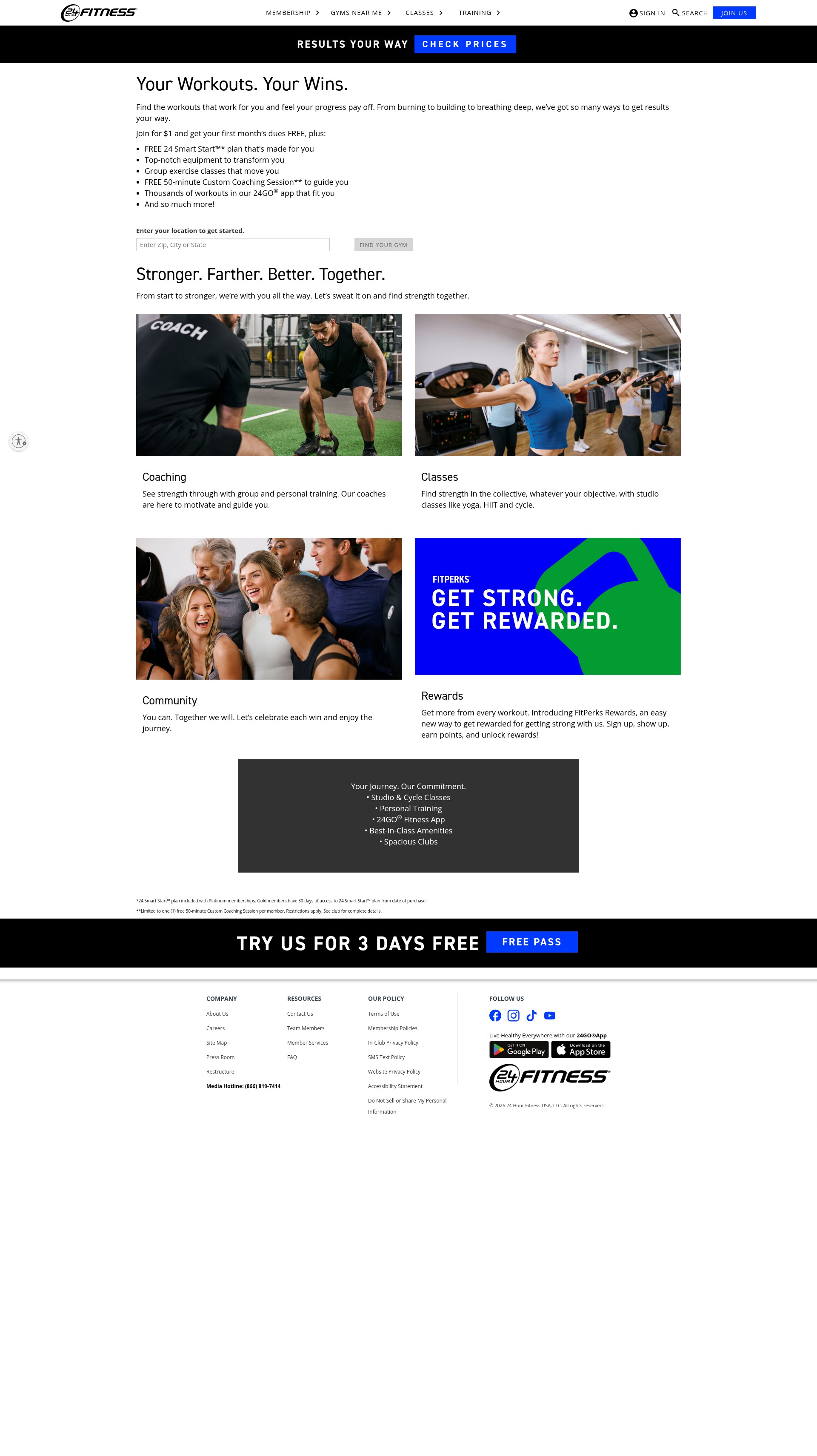 Landing Page