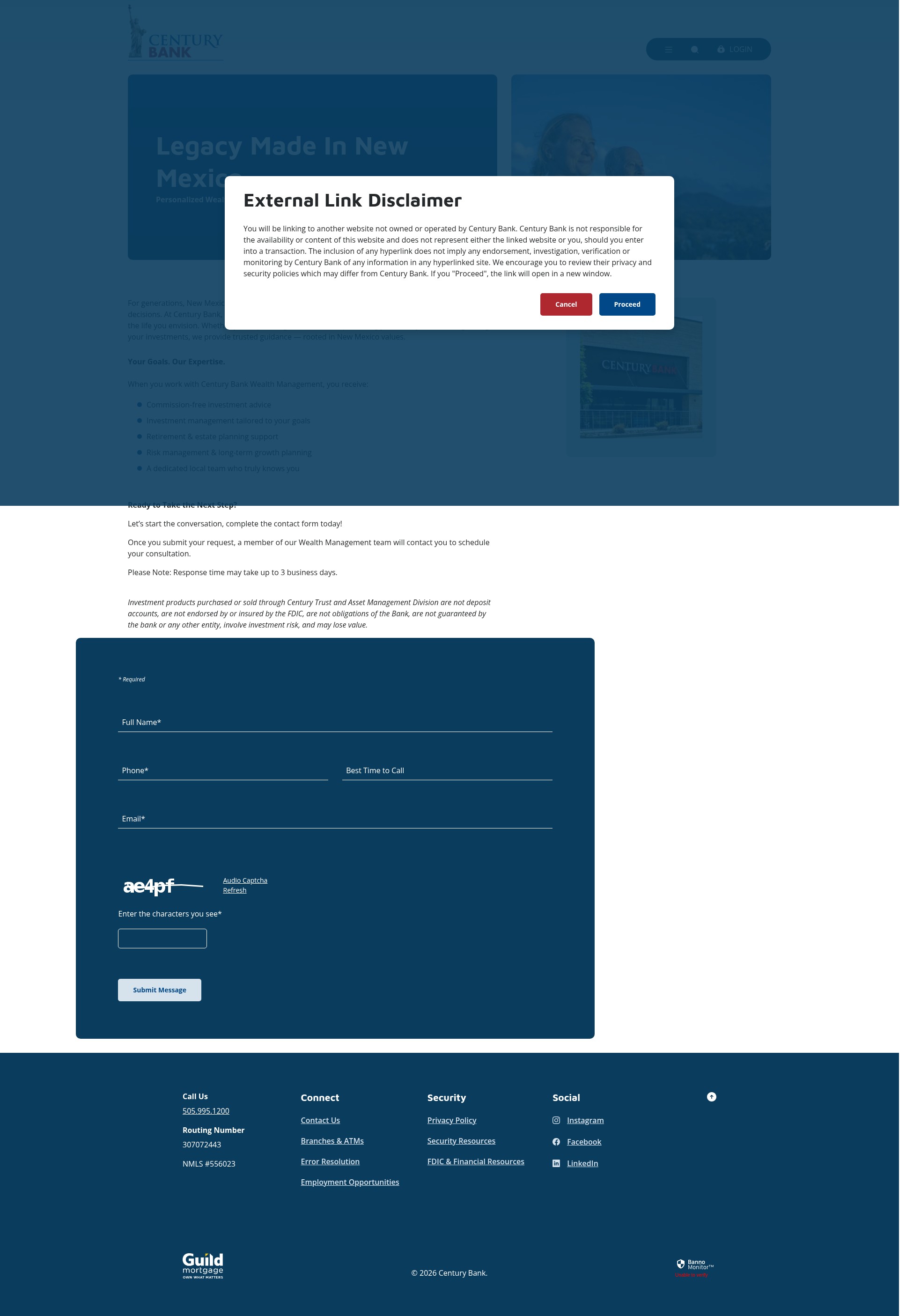 Landing Page