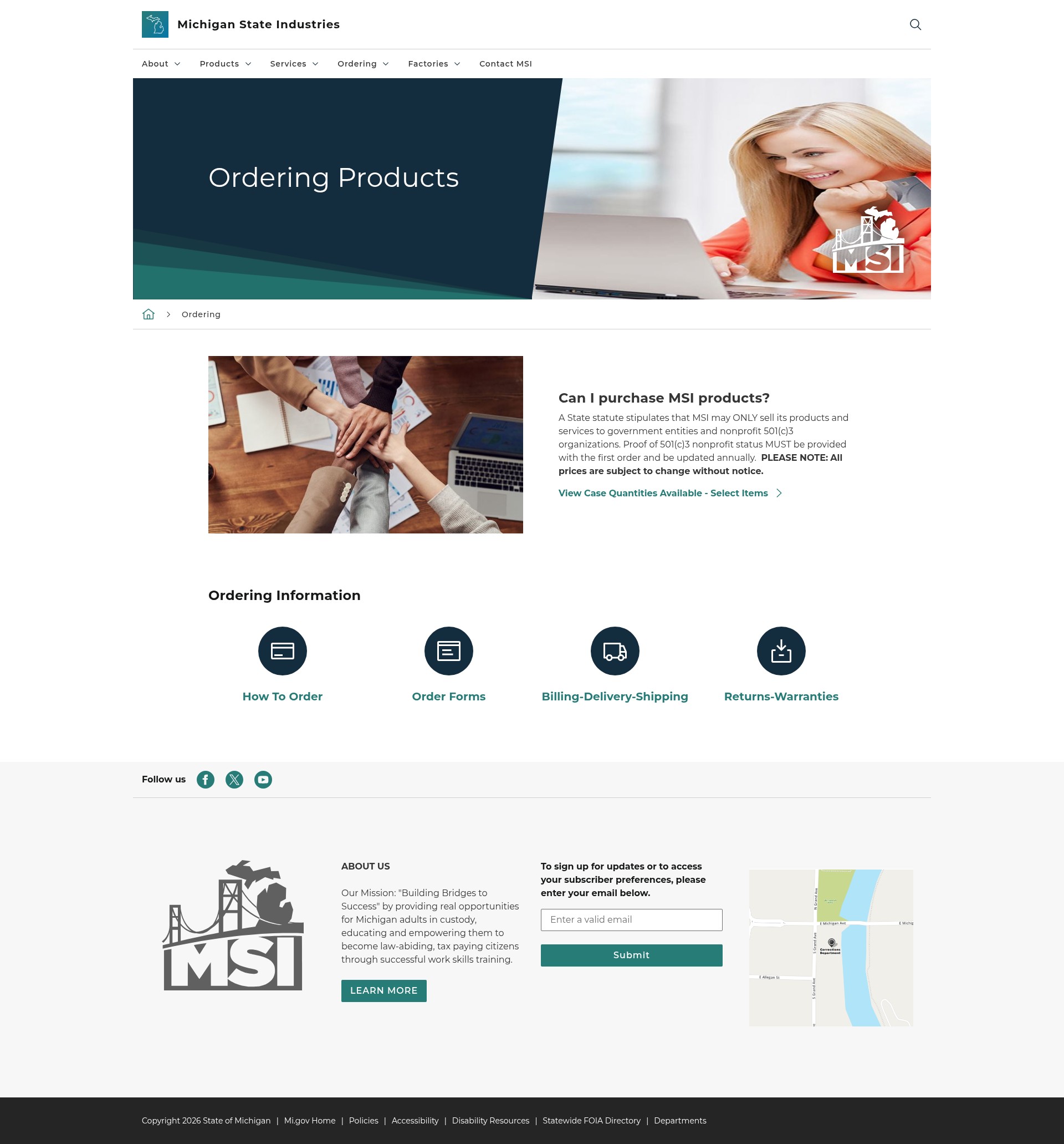 Landing Page