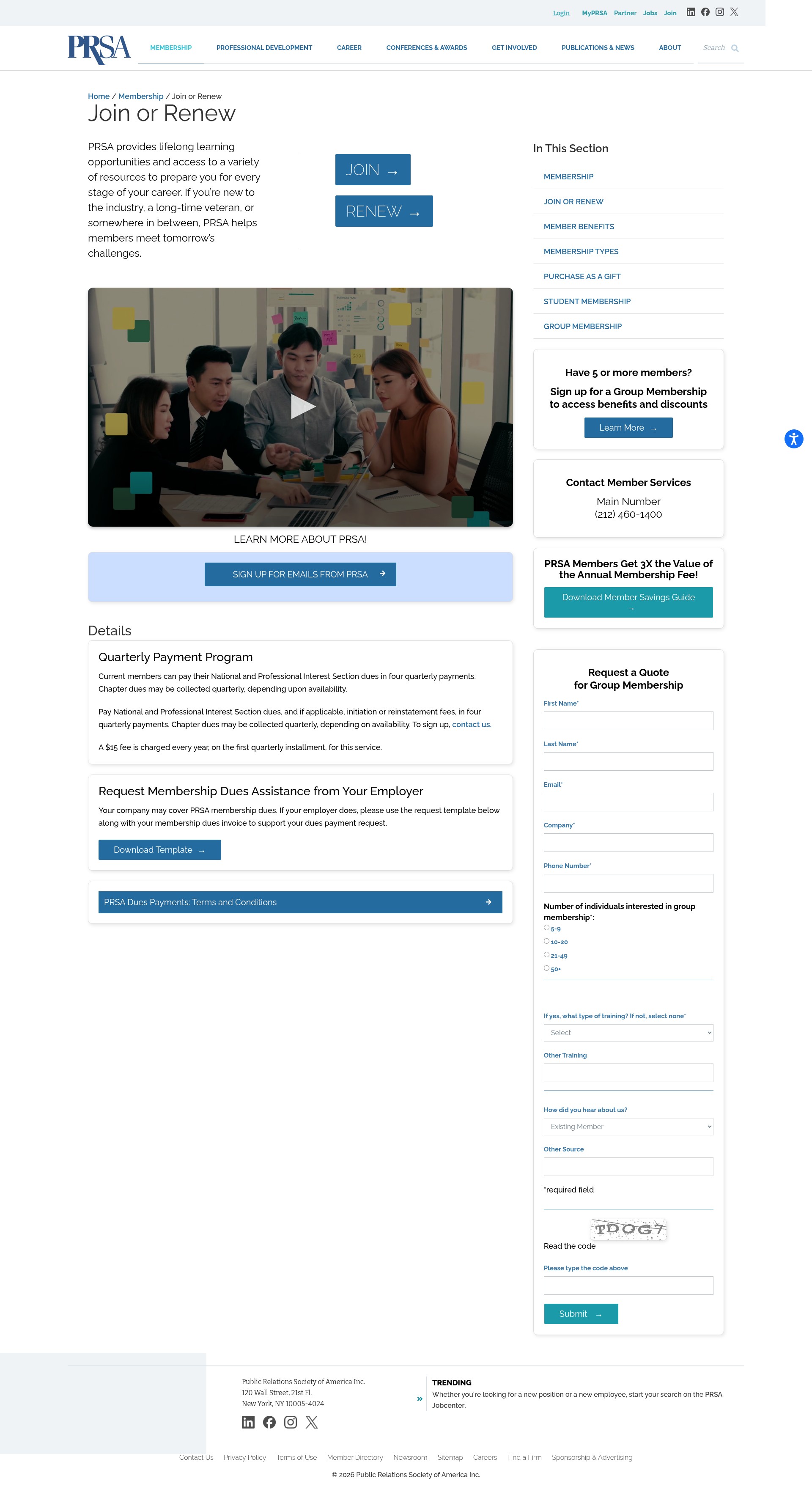 Landing Page