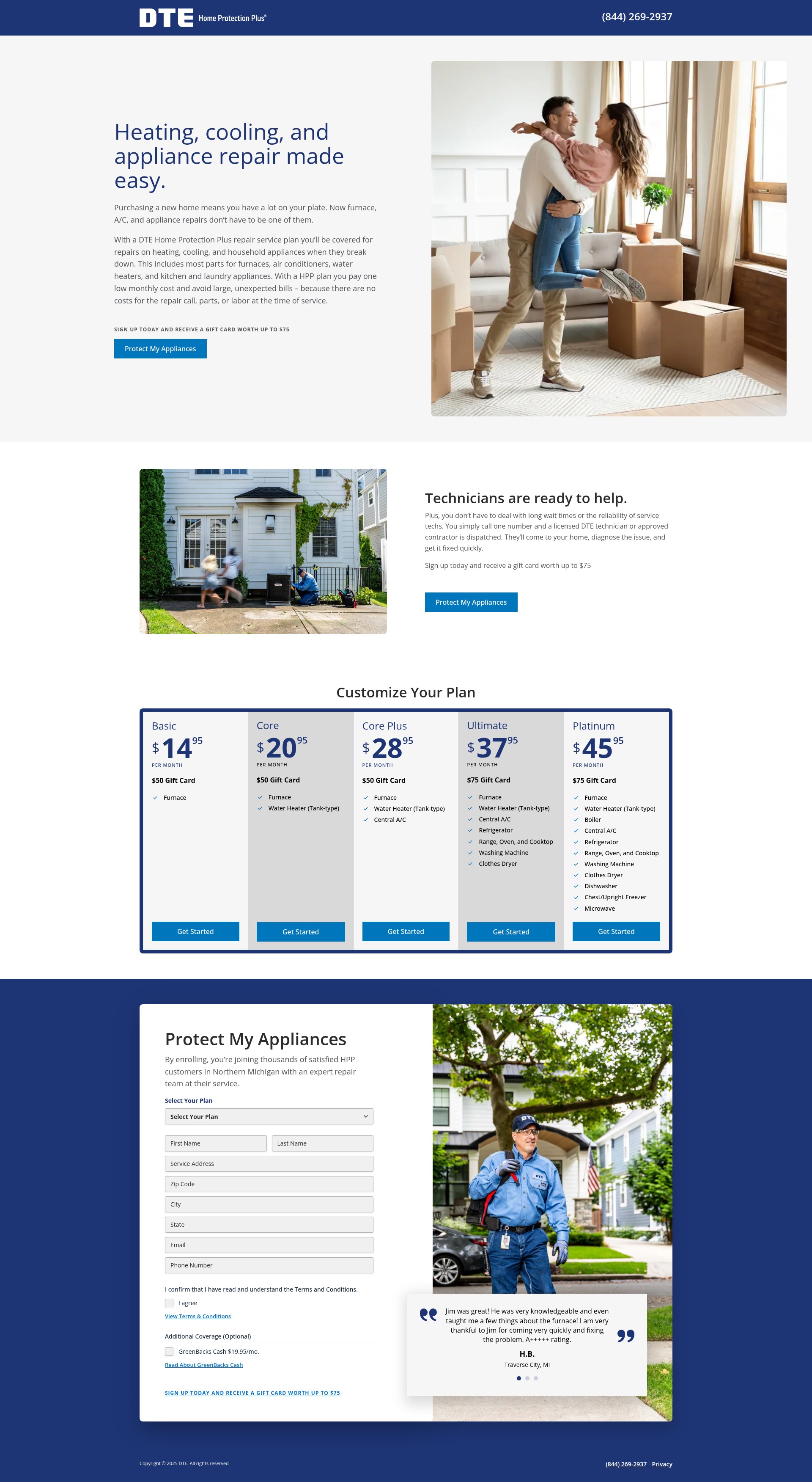 Landing Page